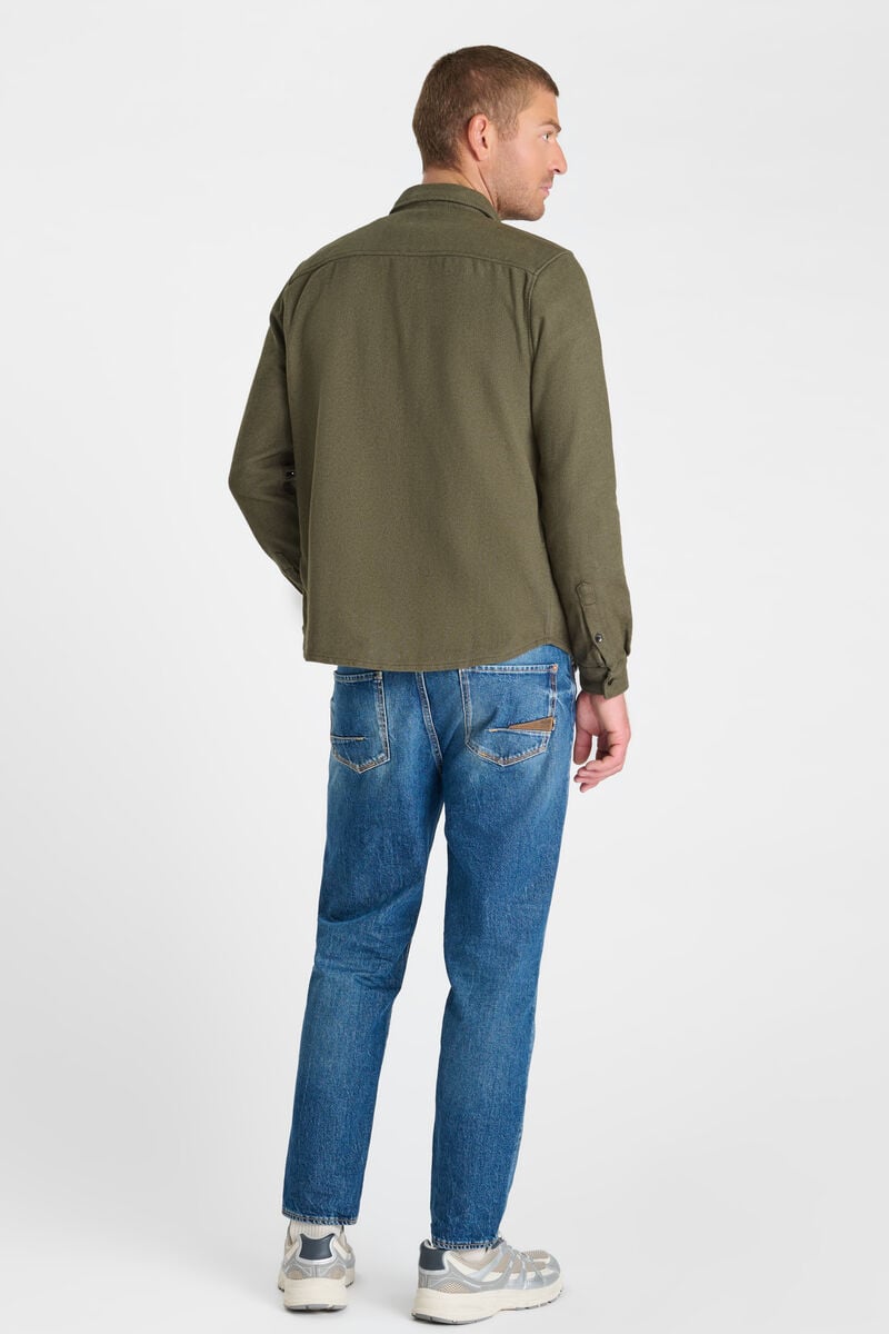 Buttoned shirt LE TEMPS DES CERISES Khaki