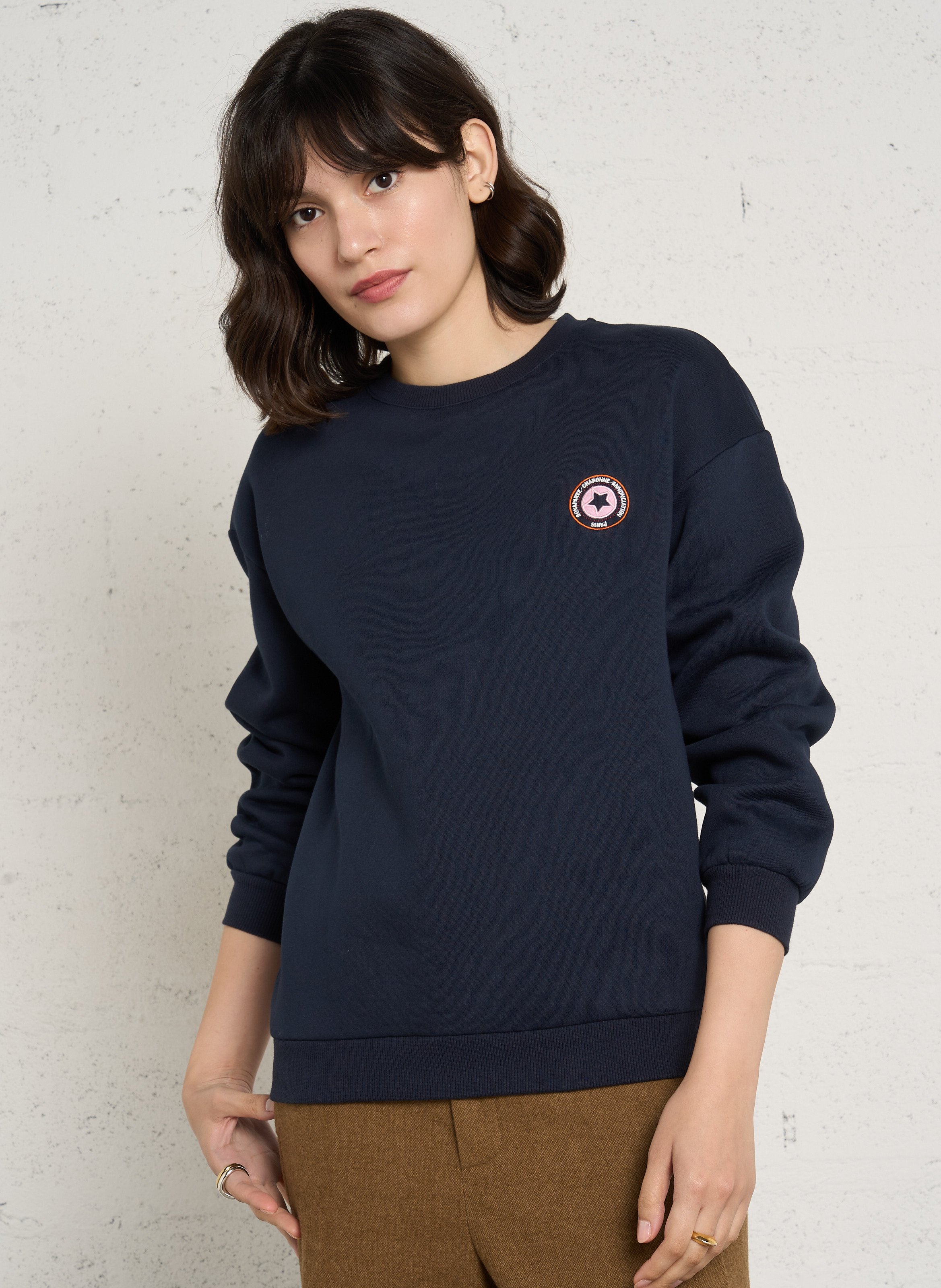 Weites Sweatshirt aus Baumwoll-Mix LA PETITE ETOILE
