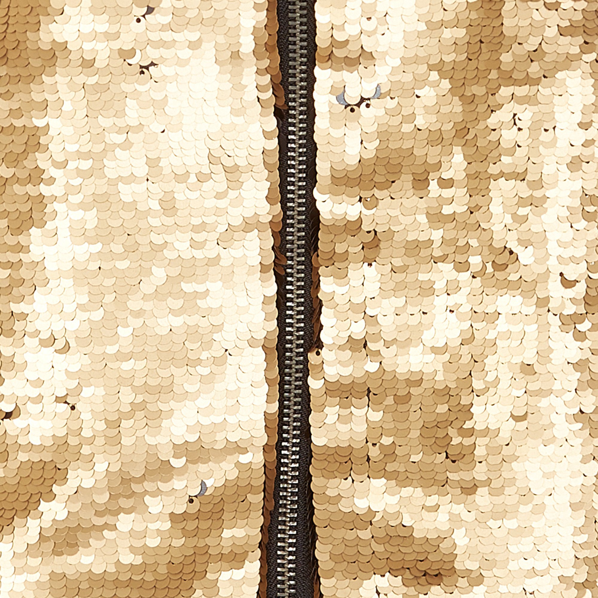 Bomber zippé à sequins réversibles BOMBERS ORIGINAL Doré