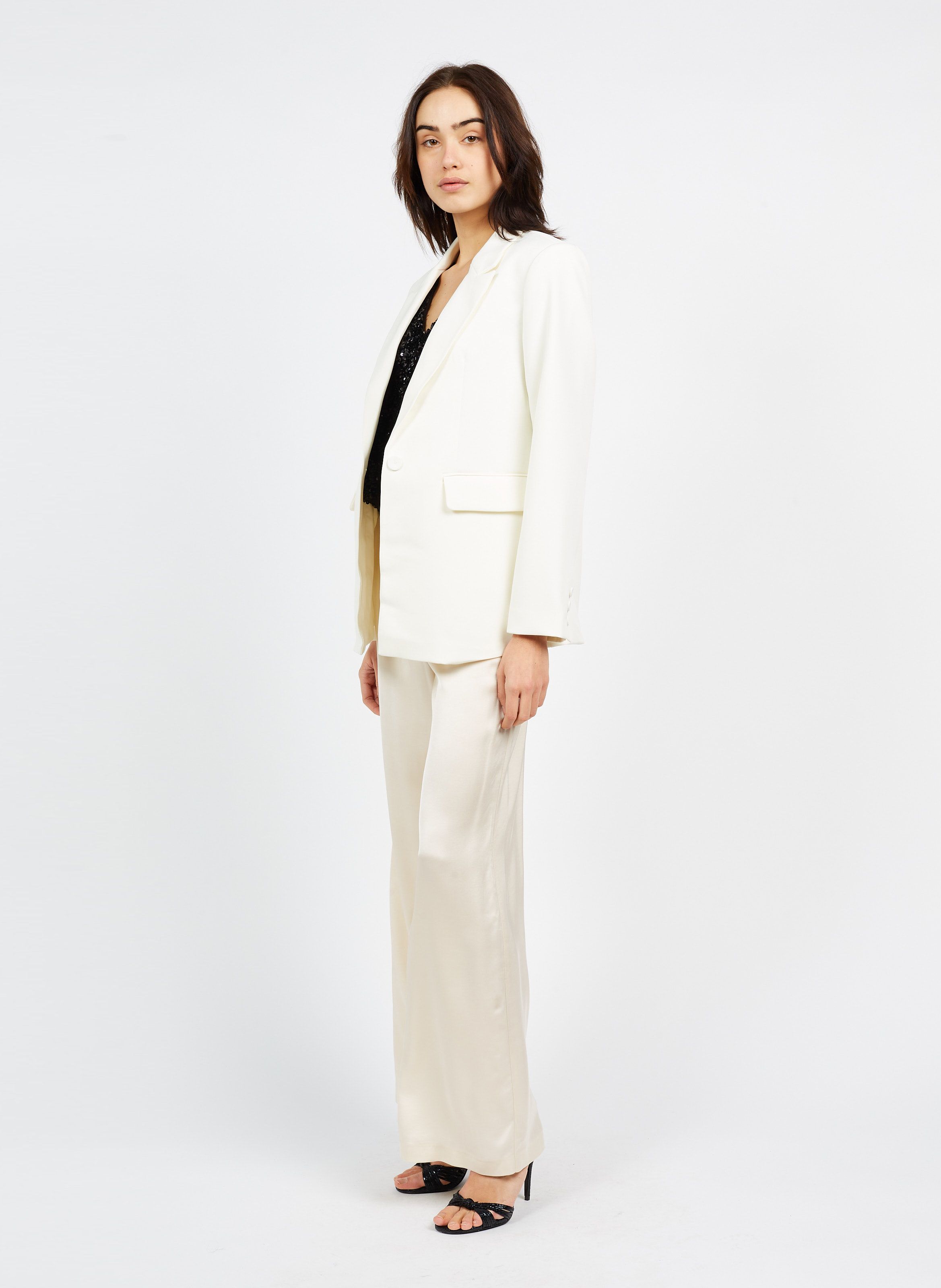 L´AUBEBLANC Waist Shape Tailored Jacket 販売の事前割引 レディース