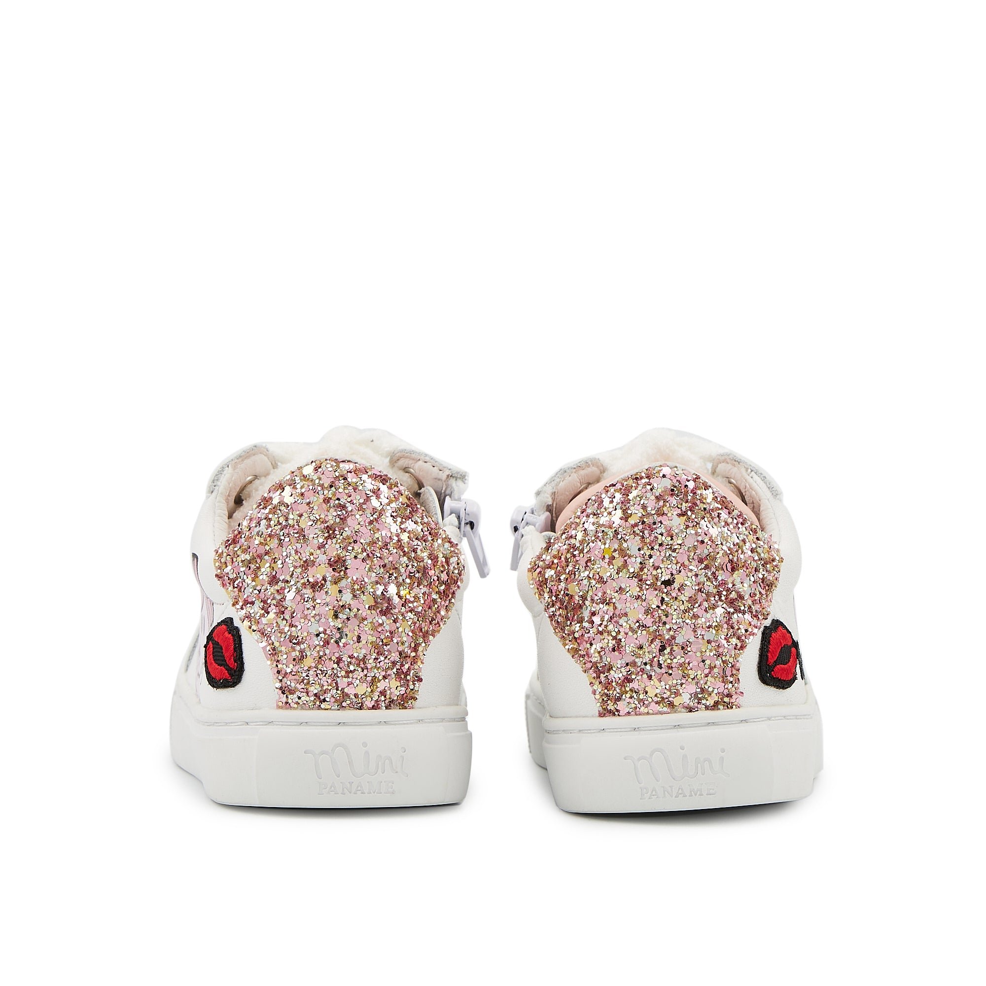 Leather sneakers BONS BAISERS PARIS White