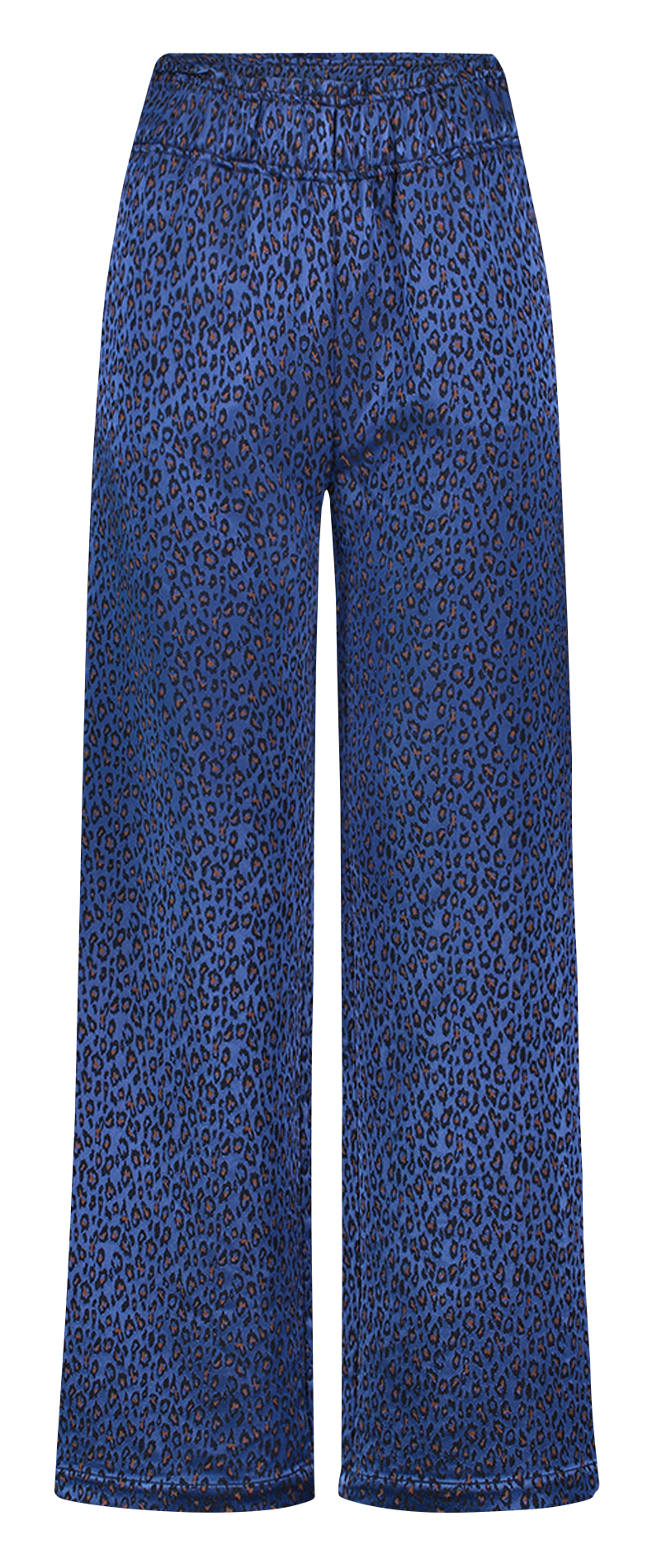 Leopard print straight pants BY BAR Blue