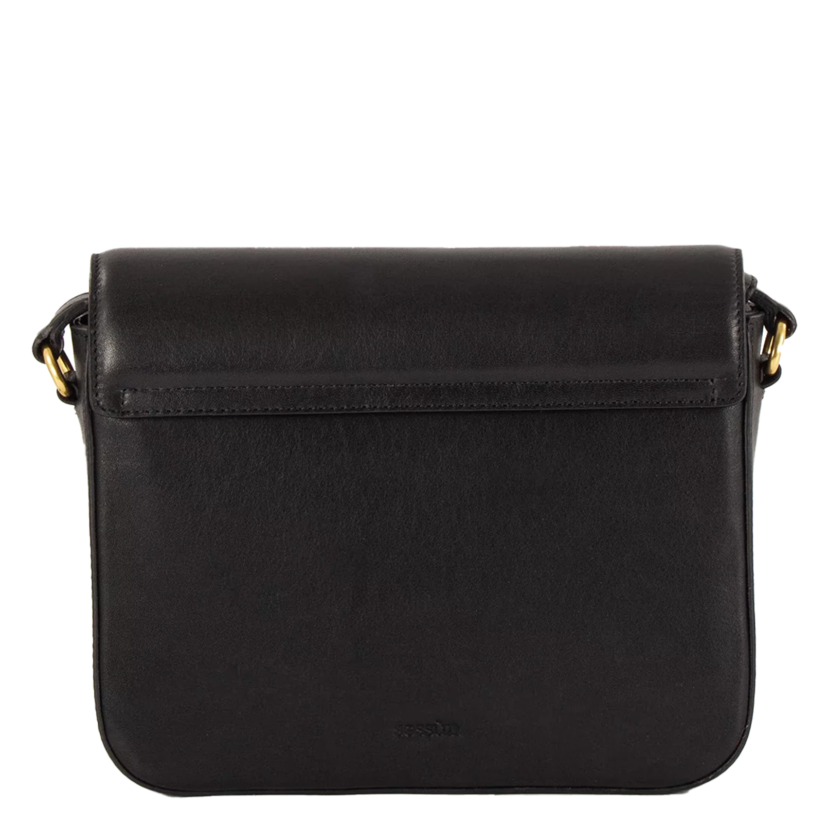 Sac bandoulière en cuir SESSUN Noir