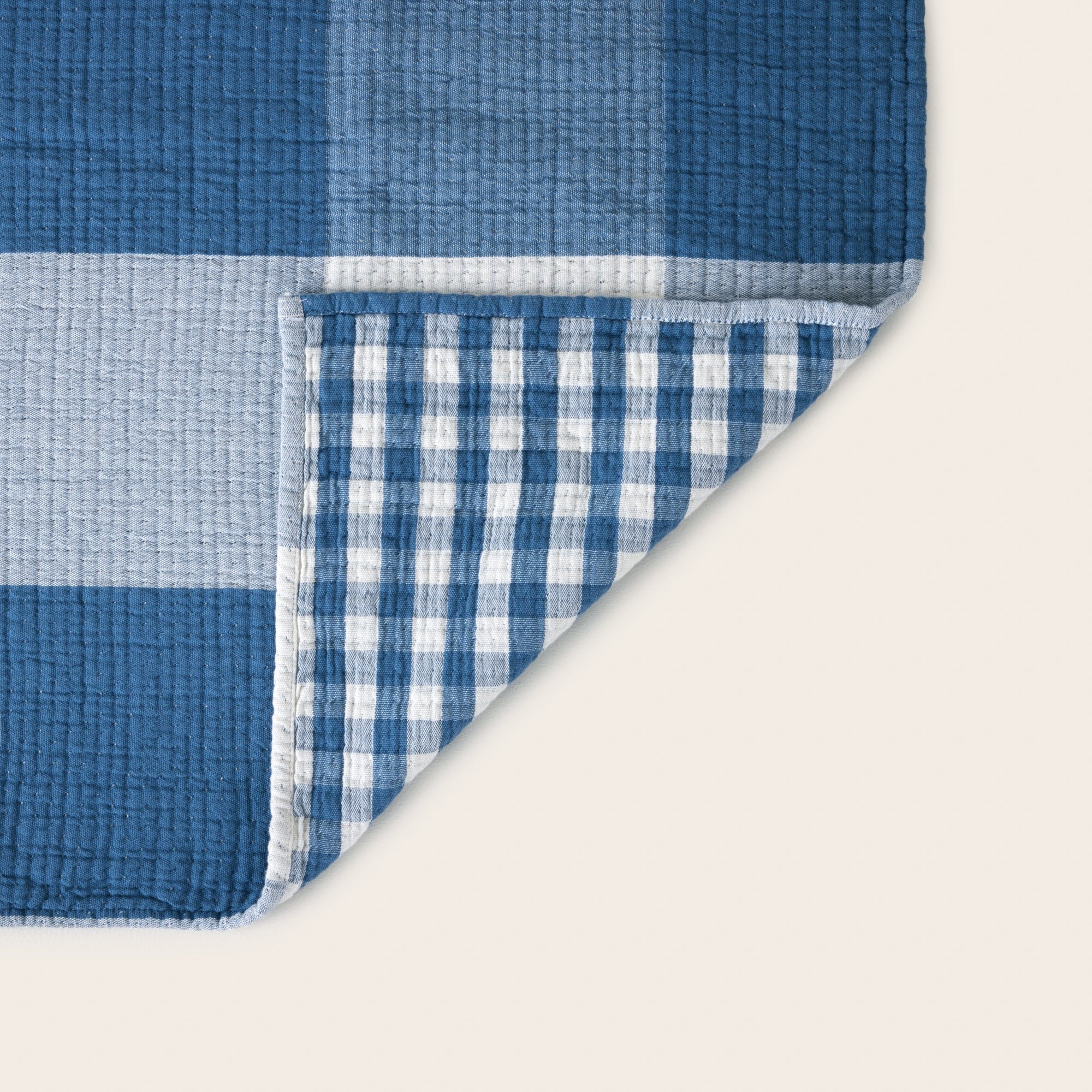 Plaid MADURA Bleu