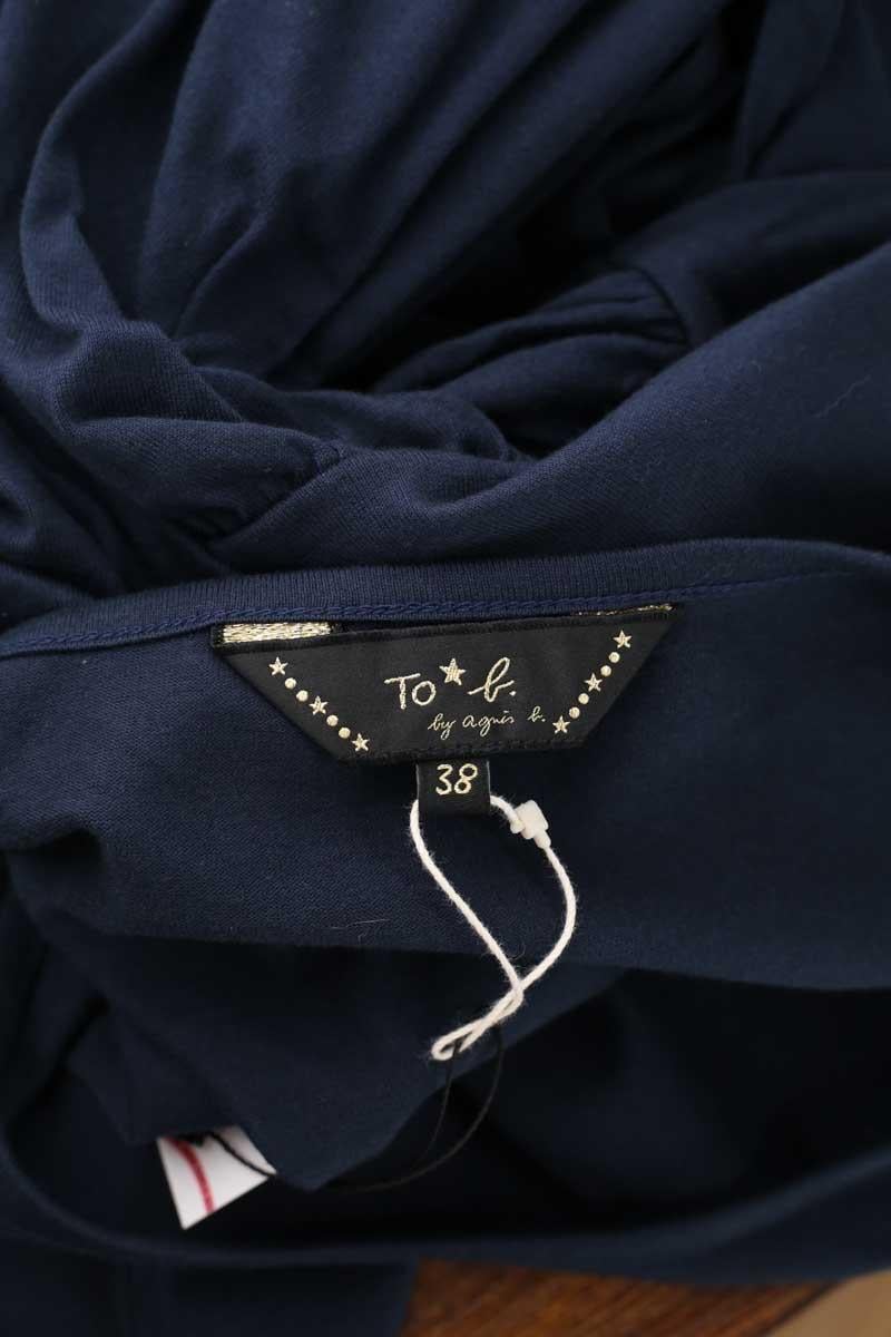 Cotton dress AGNES B. - Seconde Main Blue