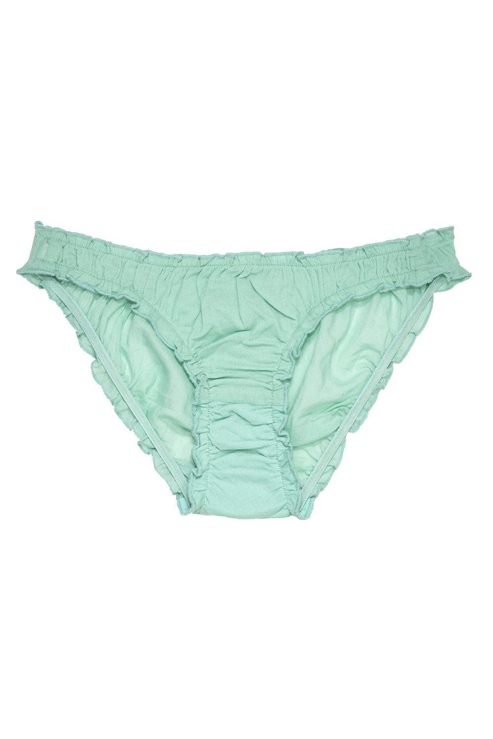 Organic cotton fancy culottes GERMAINE DES PRES Green