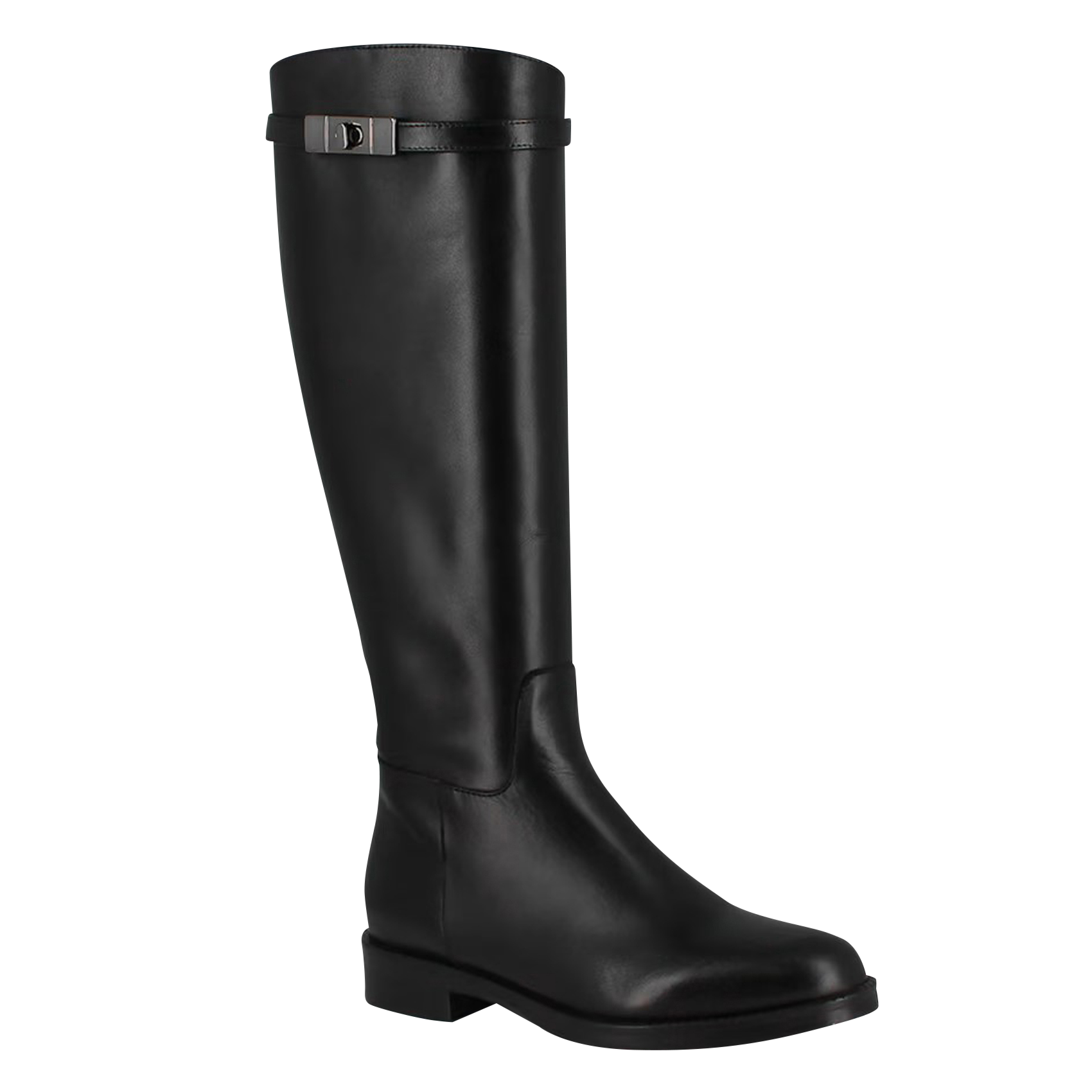 Bottes en cuir JONAK Noir