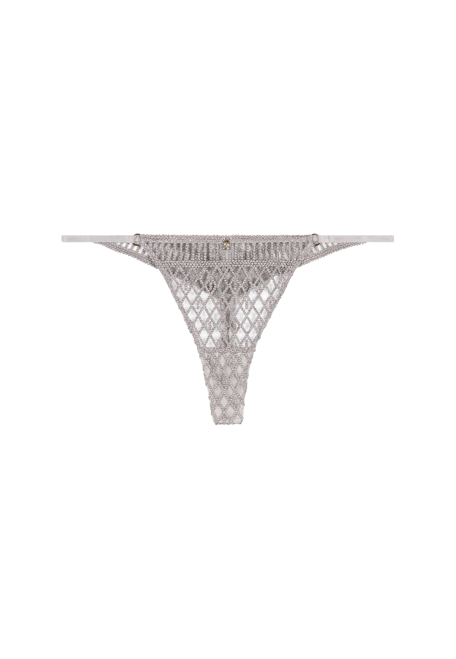 Cotton tanga AUBADE Silver