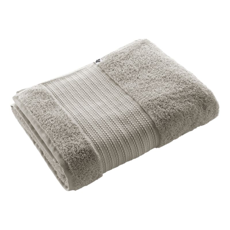100% combed cotton bath towel L'EFFET PAPILLON