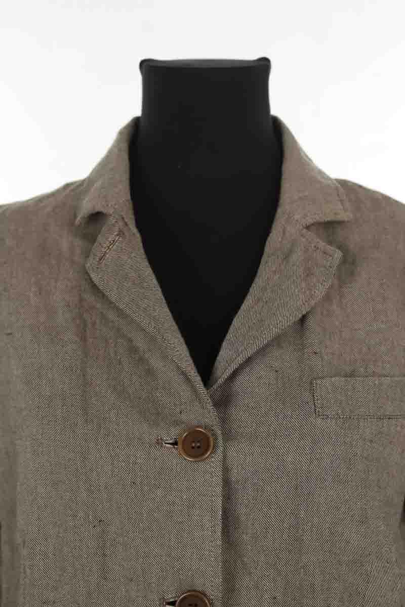 Cotton blazer BELLEROSE - Seconde Main Beige