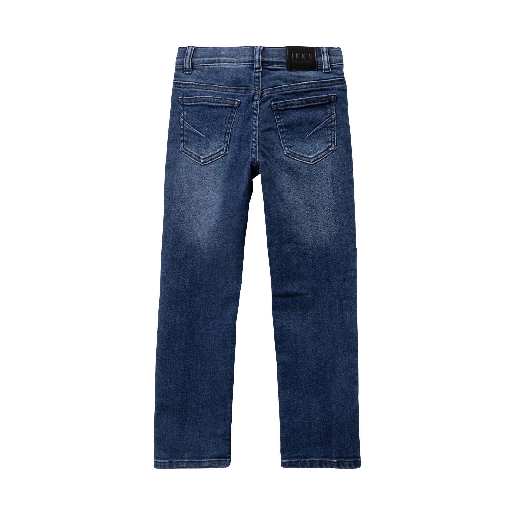 Cotton-blend straight jeans IKKS JUNIOR Blue