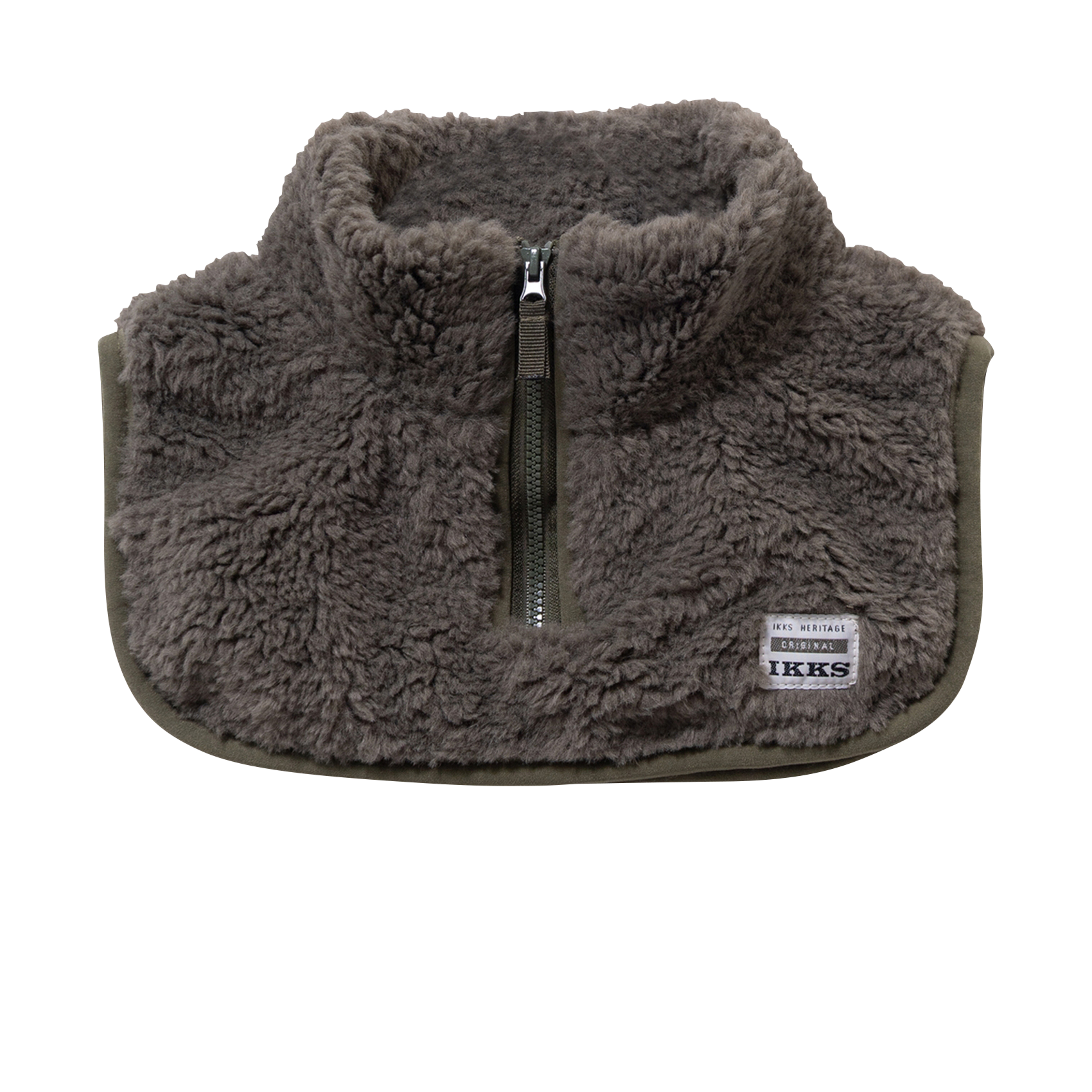 Cache-cou en sherpa IKKS JUNIOR Kaki