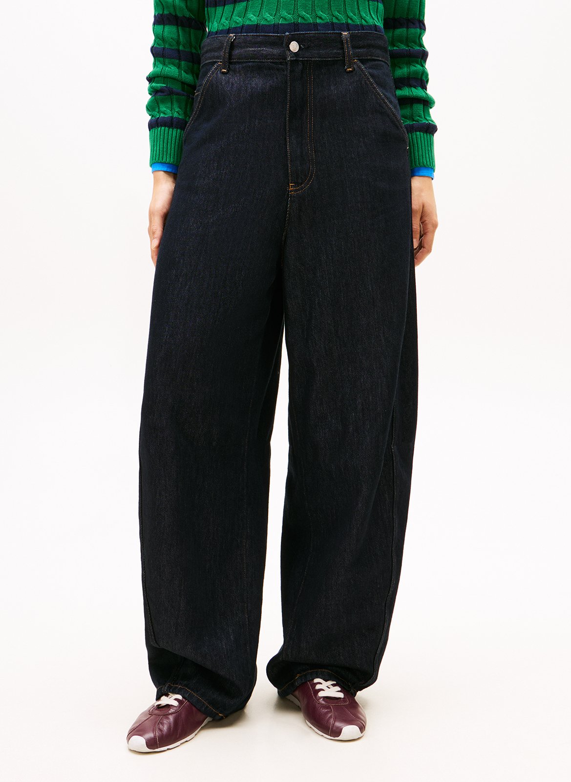 Jean large en coton mélangé TOMMY HILFIGER Jean brut