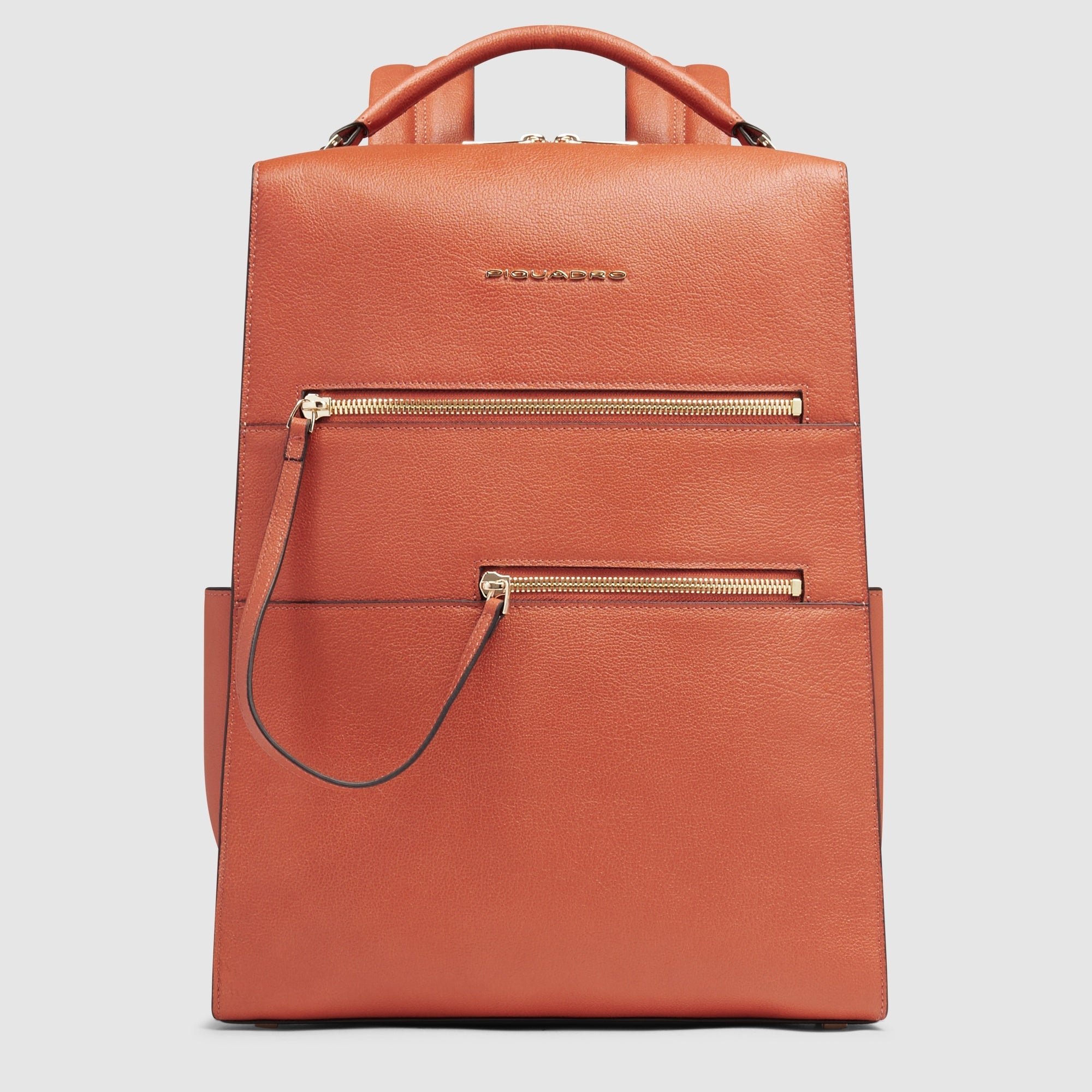 Expandable Laptop Backpack 15.6" PIQUADRO Orange