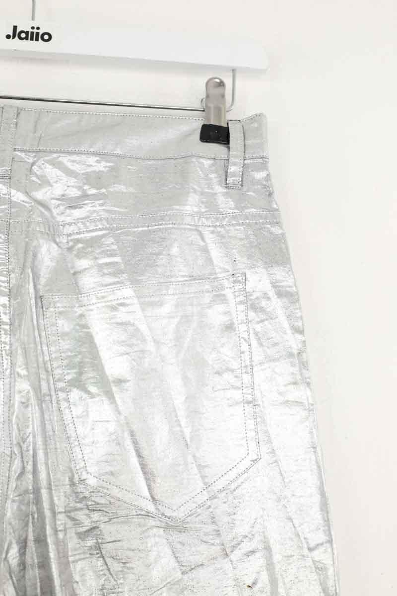 Carrot trousers ISABEL MARANT - Seconde Main Silver