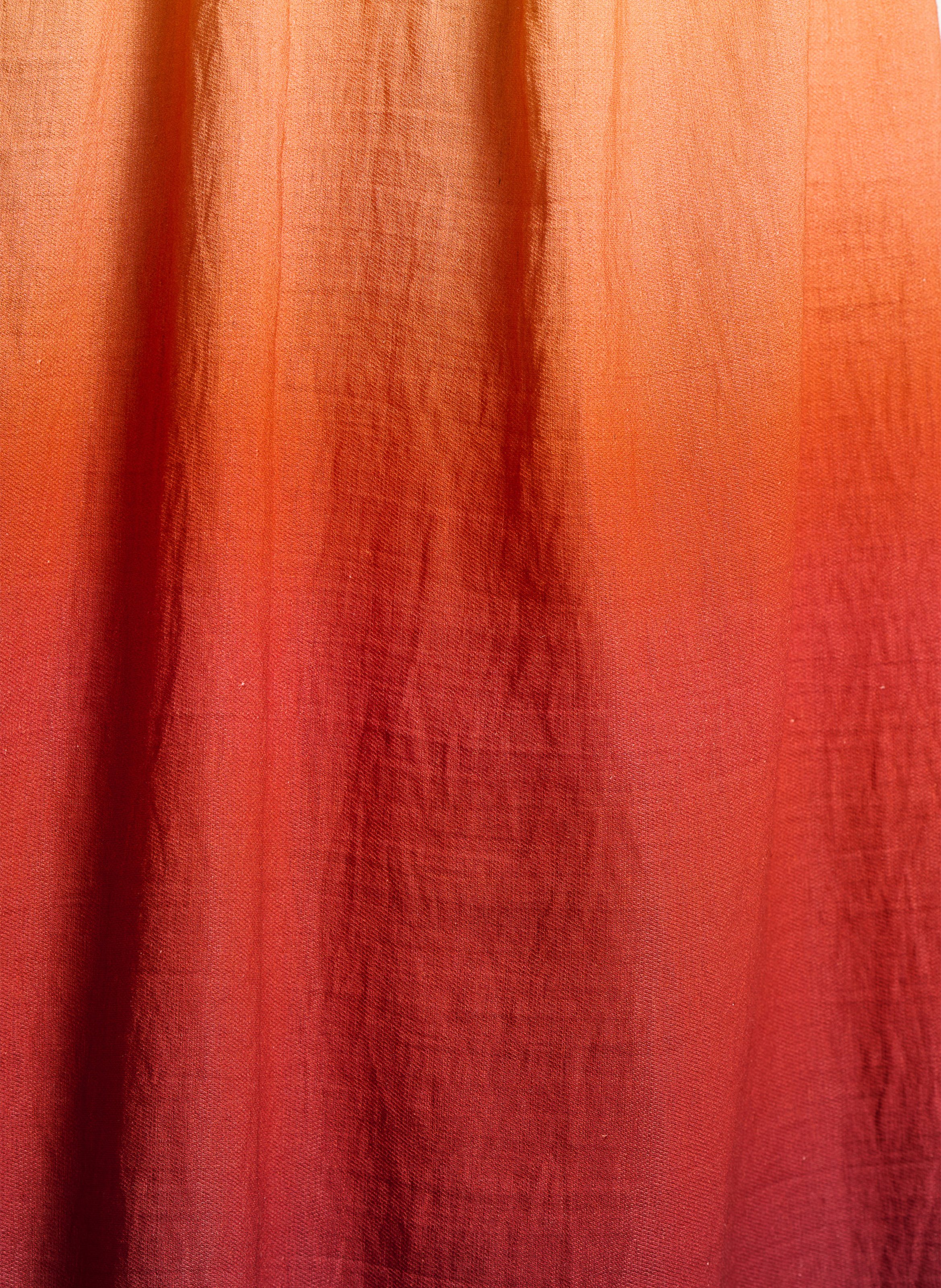 Robe longue col v imprimée LA FEE MARABOUTEE Multicolore