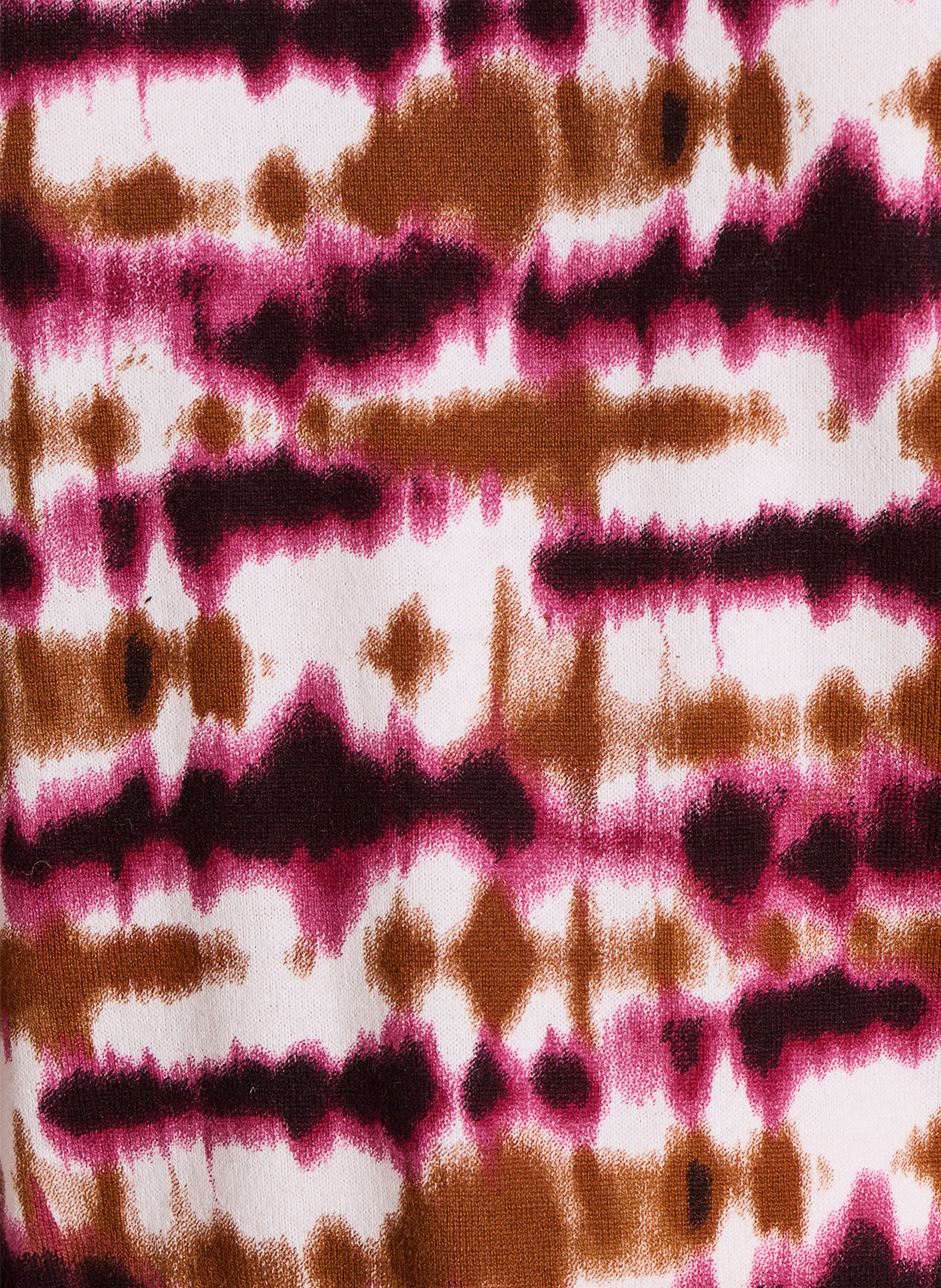 Tee-shirt imprimé col rond LA FEE MARABOUTEE Multicolore