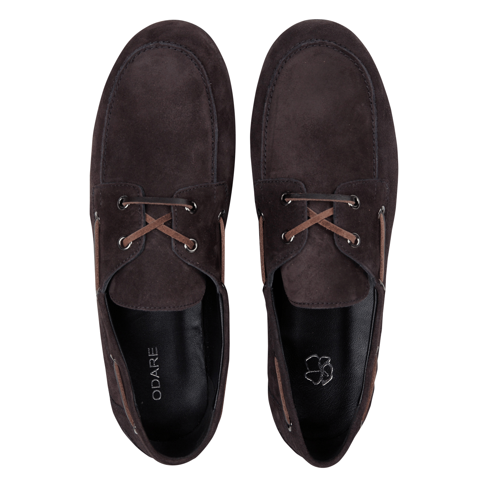 Bootsschuhe aus Wildleder ODARE Grau