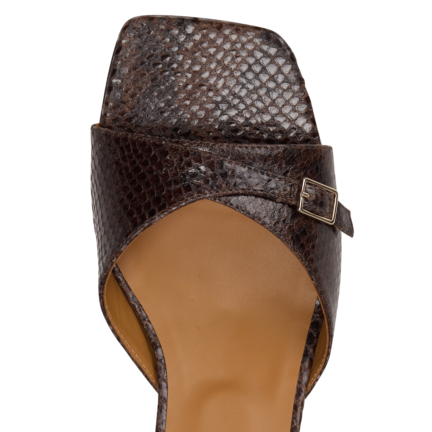 Mules en cuir BOBBIES Marron
