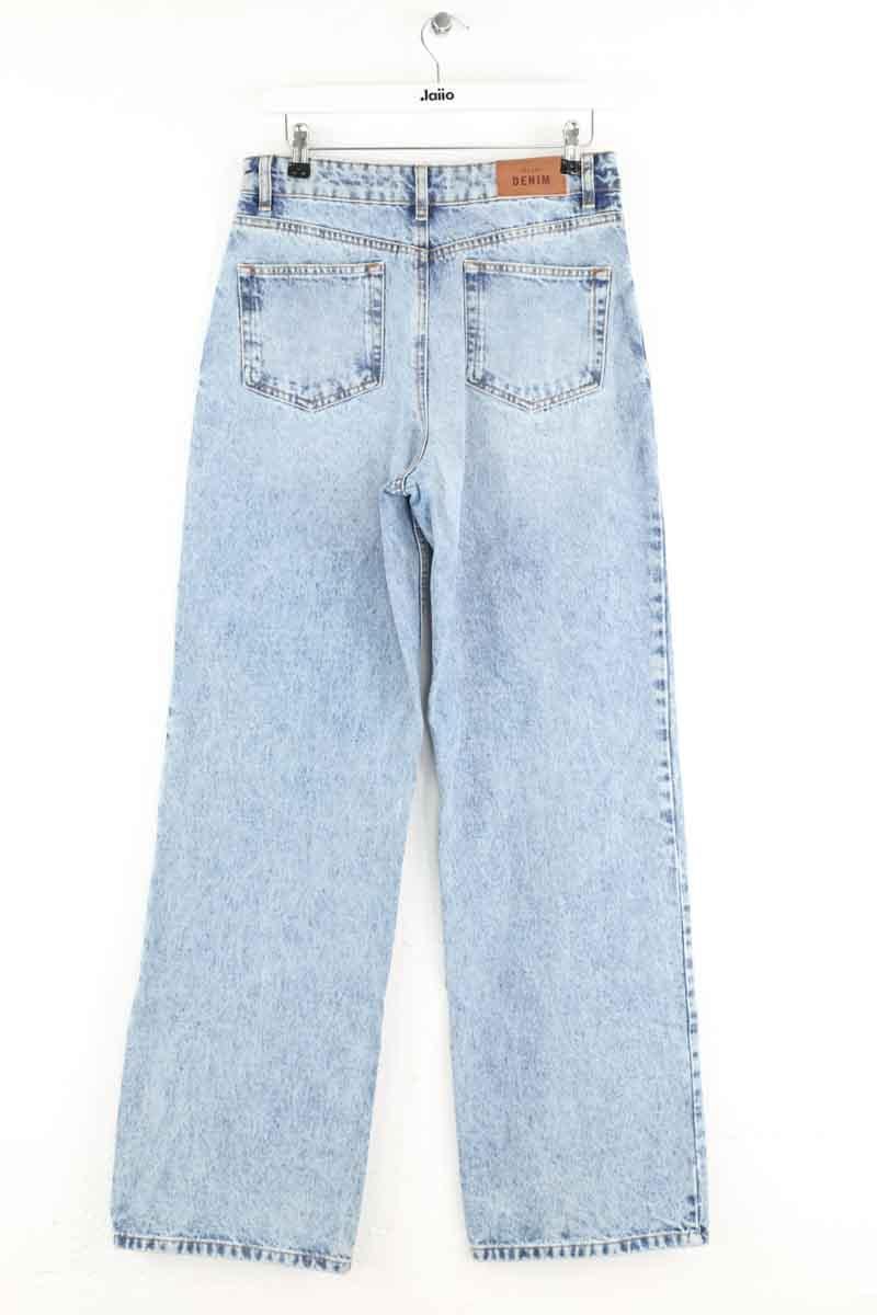 Straight cotton-blend pants SEZANE - Seconde main Blue