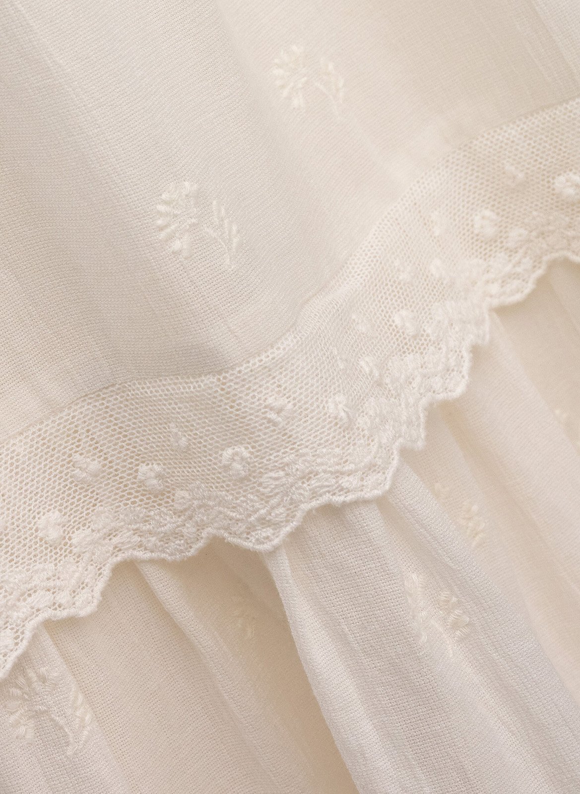 Robe midi en coton mélangé BA&SH Beige
