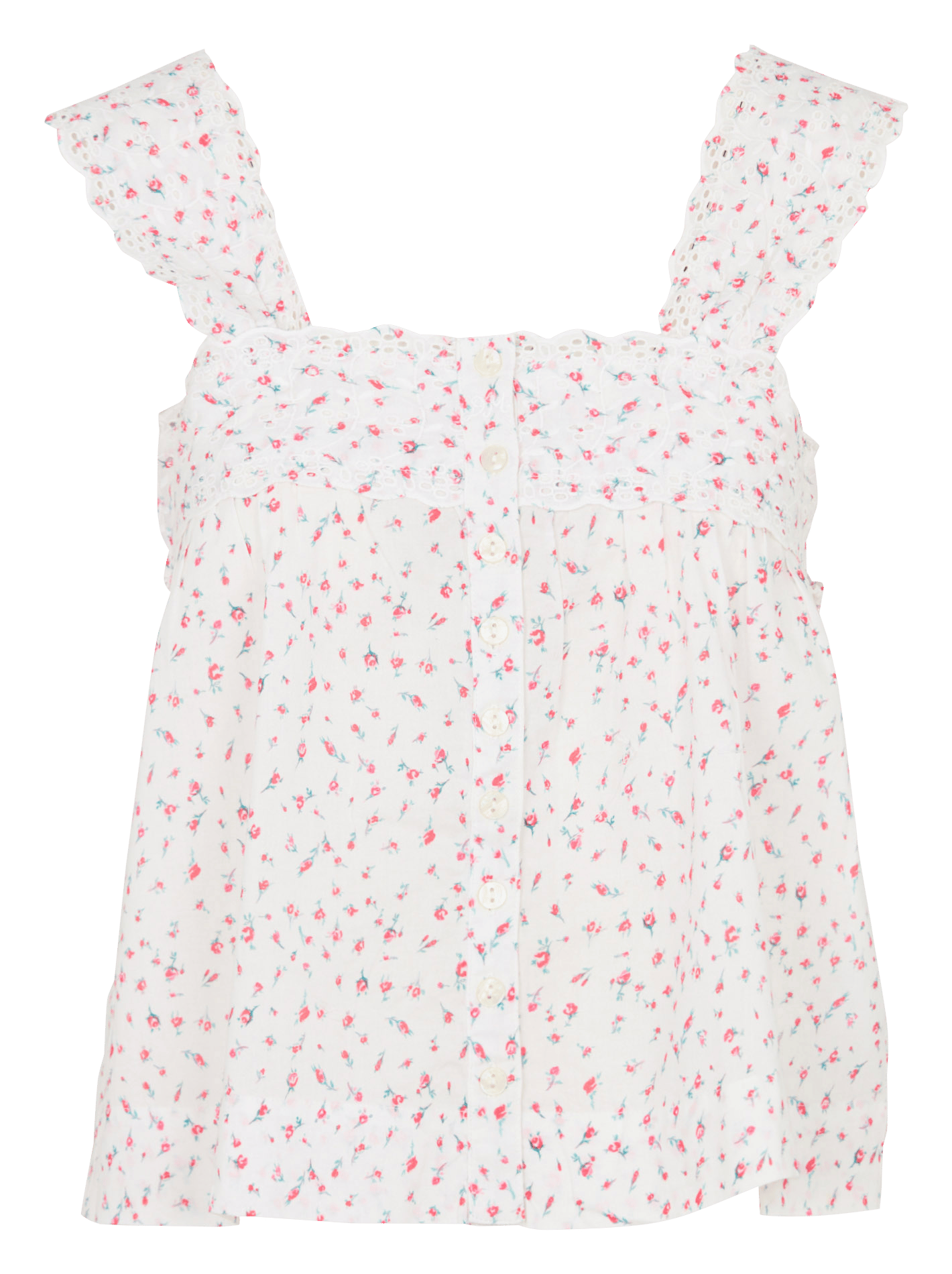 Geblümtes Oberteil DAMSON MADDER Beige