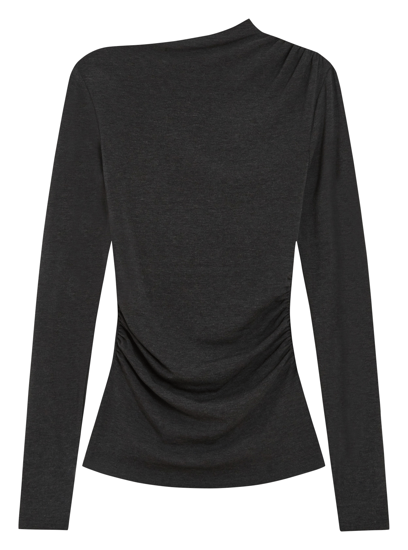 Fitted high neck t-shirt GRACE ET MILA Black