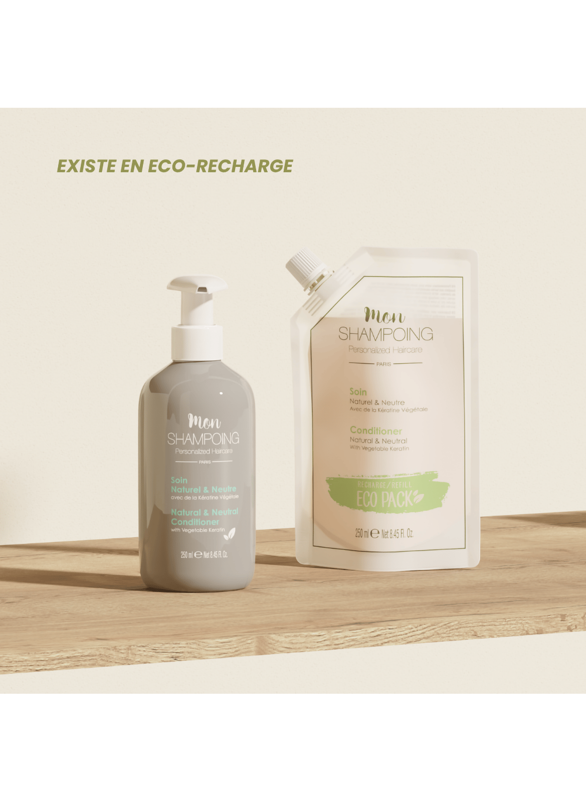 Natural & Neutral Conditioner MON SHAMPOING No color