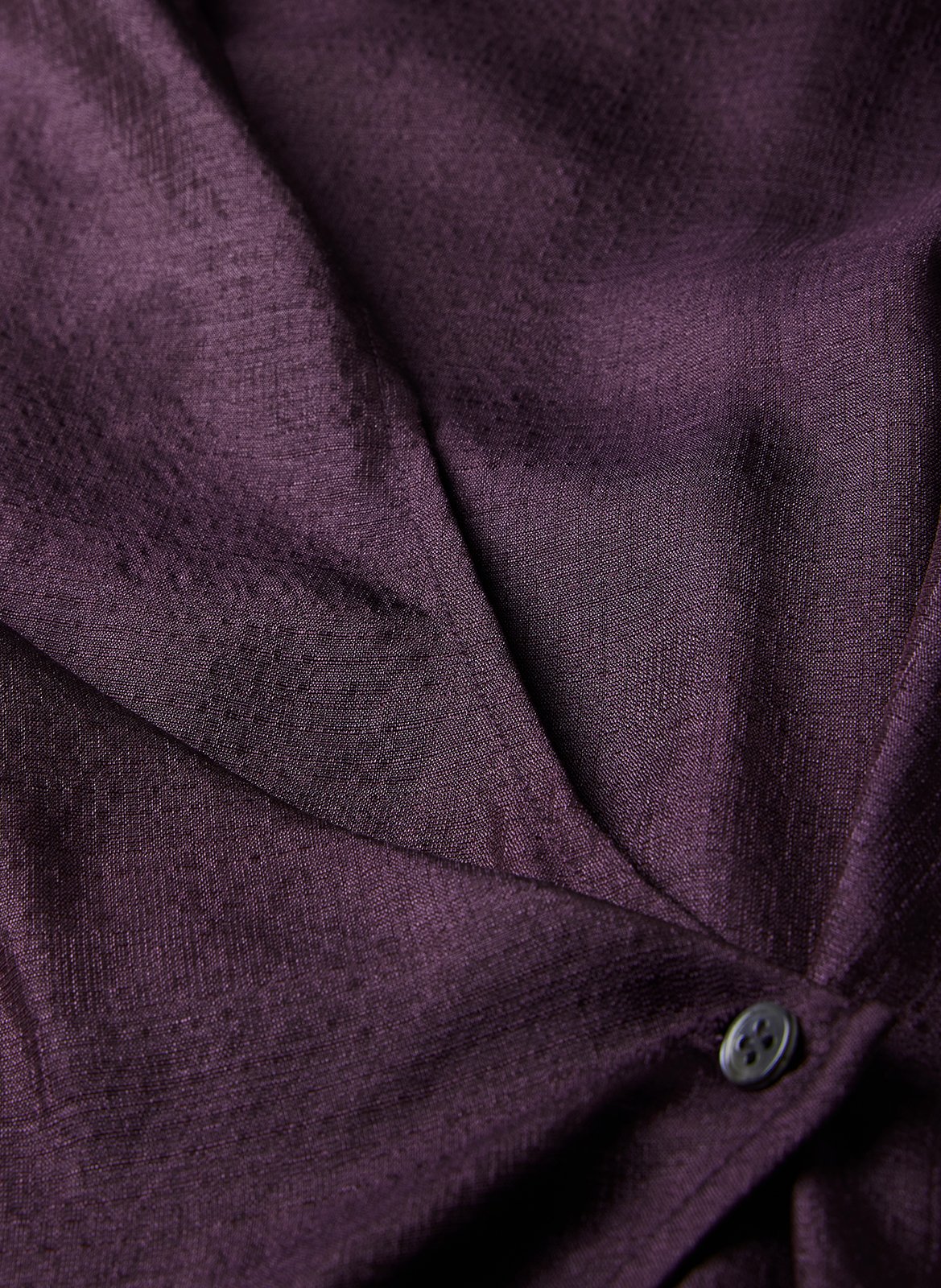 Midi silk high-neck dress SOEUR Purple