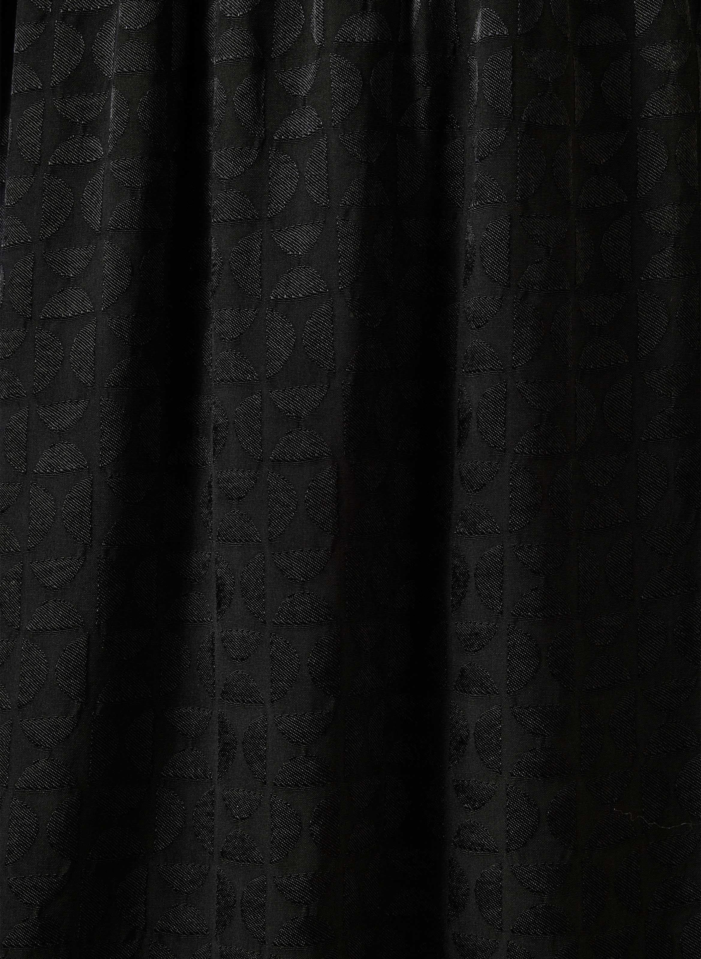 Robe courte manches longues LA FEE MARABOUTEE Noir