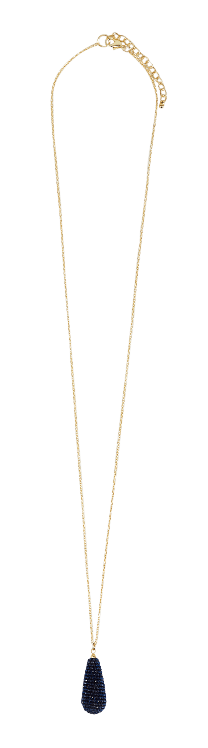Long necklace LA FEE MARABOUTEE Blue