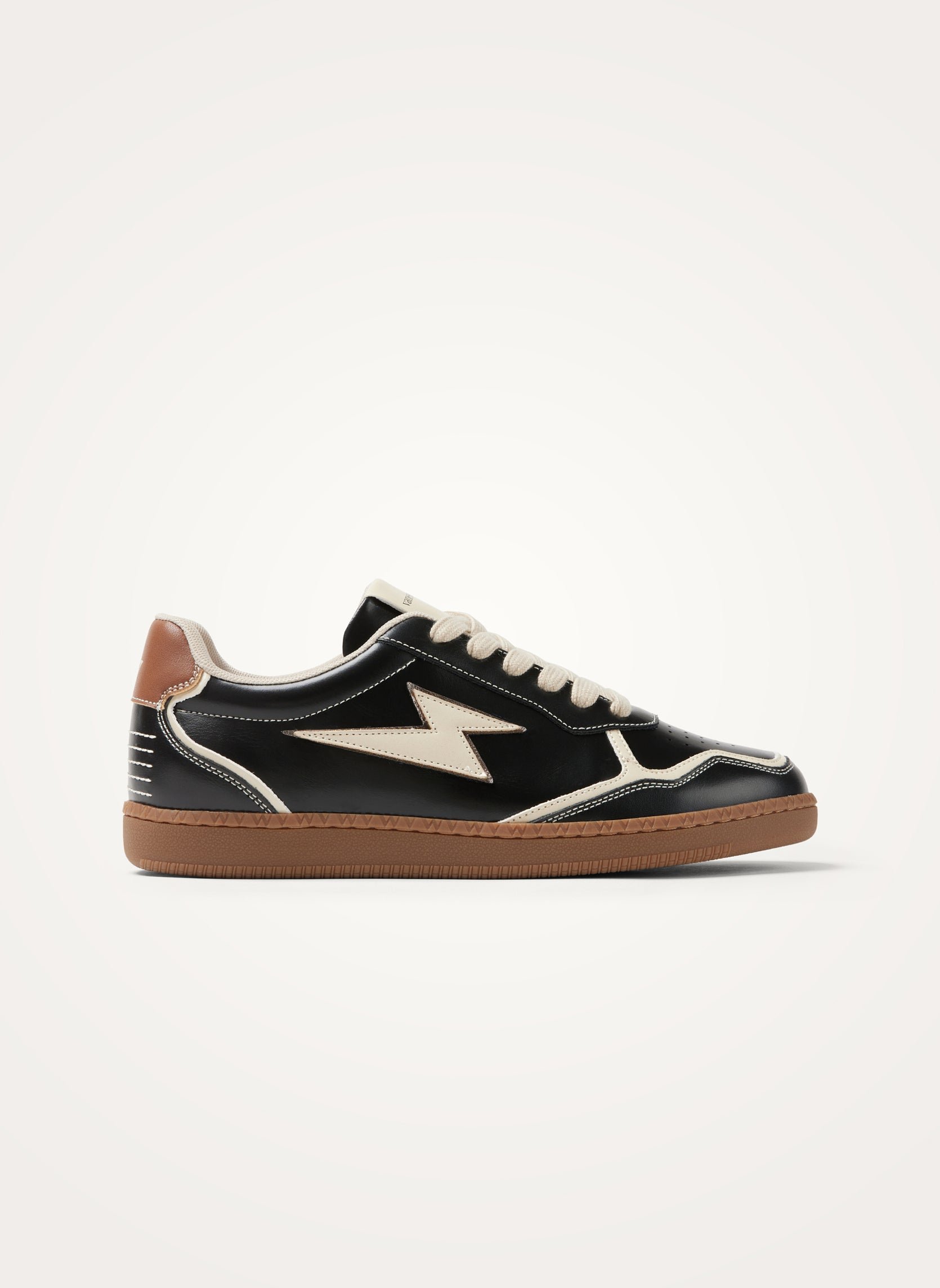 Lightning retro sole sneakers VANESSA WU Black