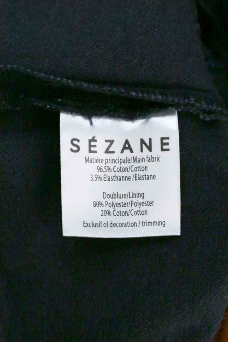 Jean slim SEZANE - Seconde main Noir