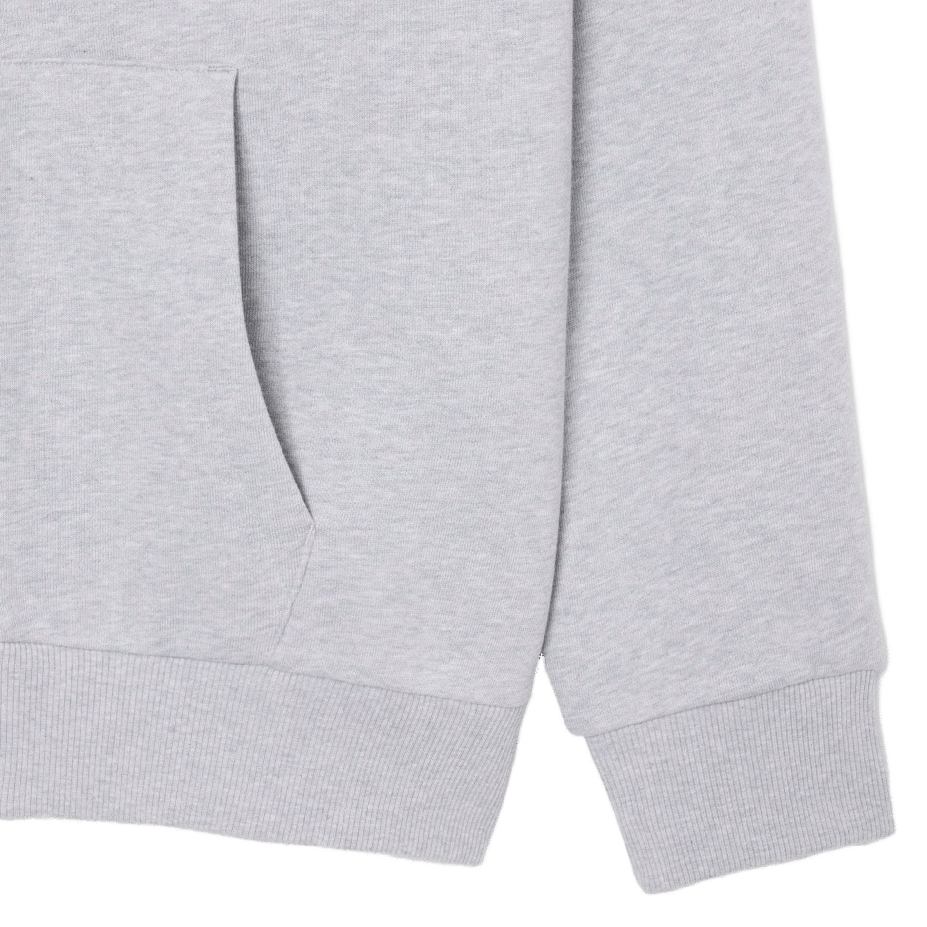 Cotton-blend hoodie LACOSTE Grey