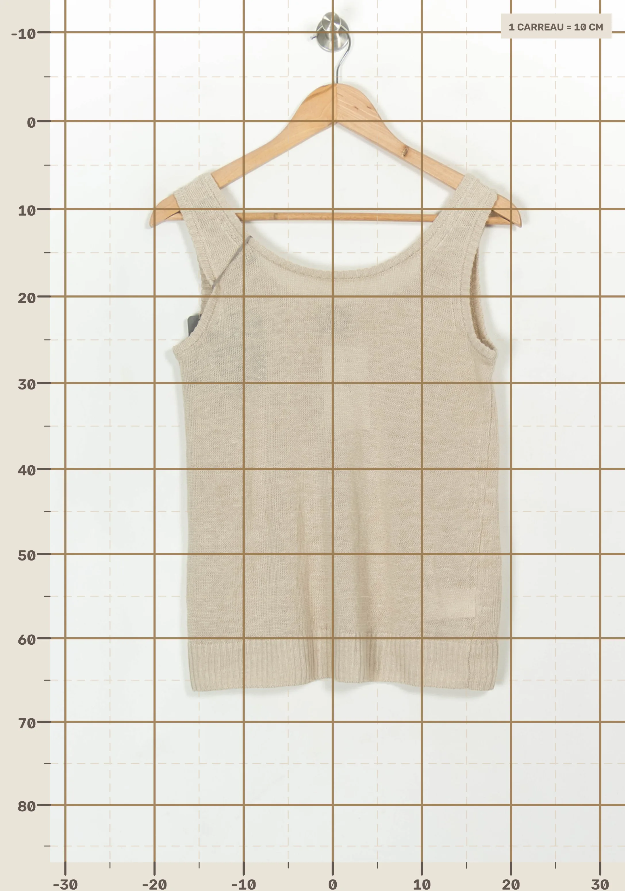Top & tank top MAX MARA - Seconde Main Beige