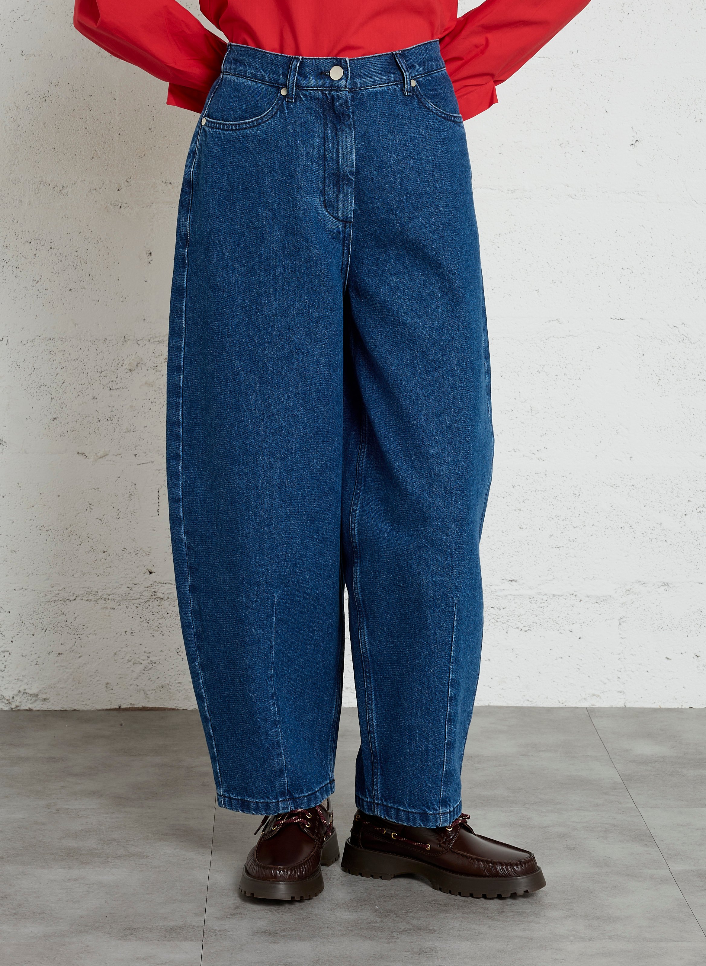 Jeansrock aus Baumwollmischung RUE DE TOKYO Blau