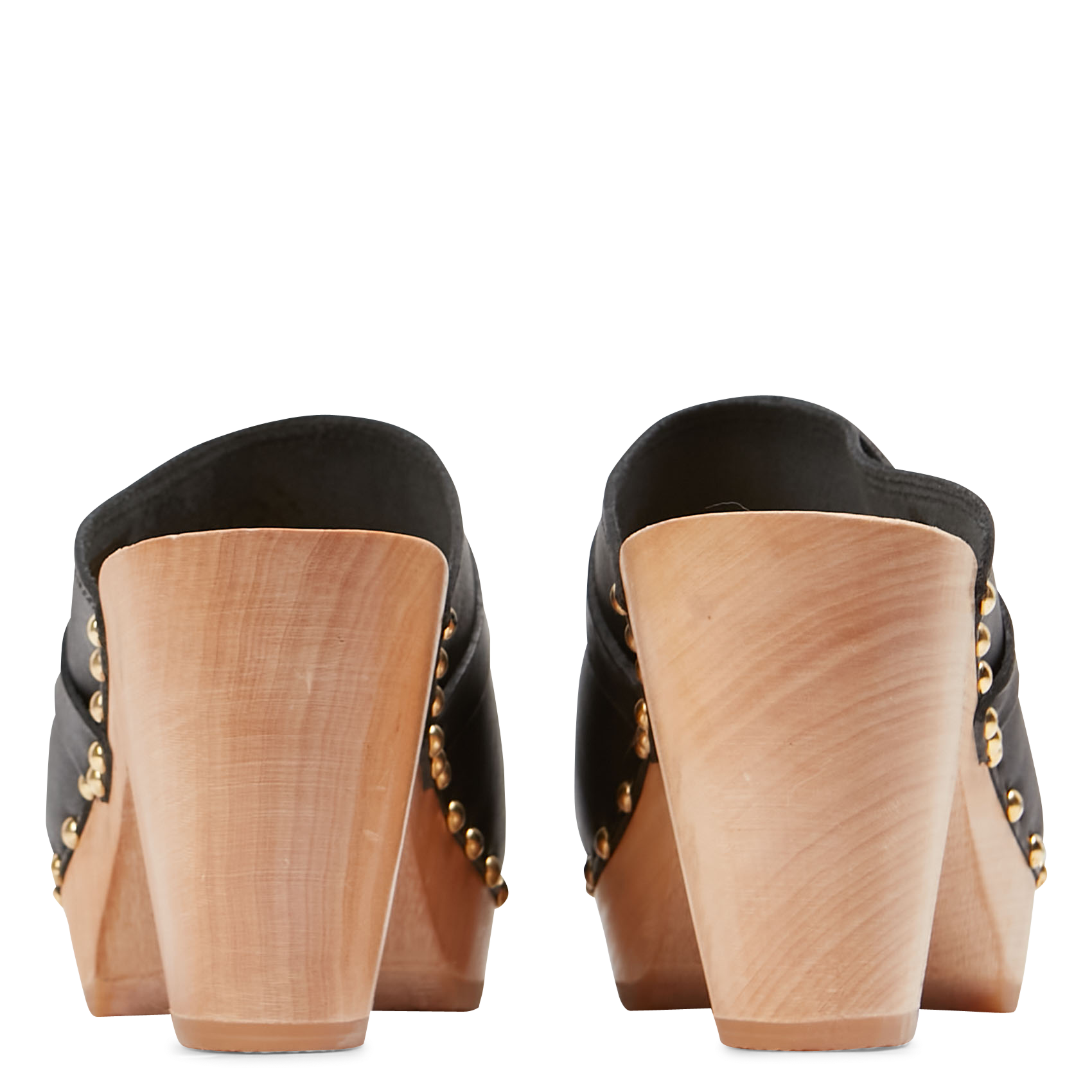 Leder-Clogs mit Absatz SABOTS YOUYOU Schwarz