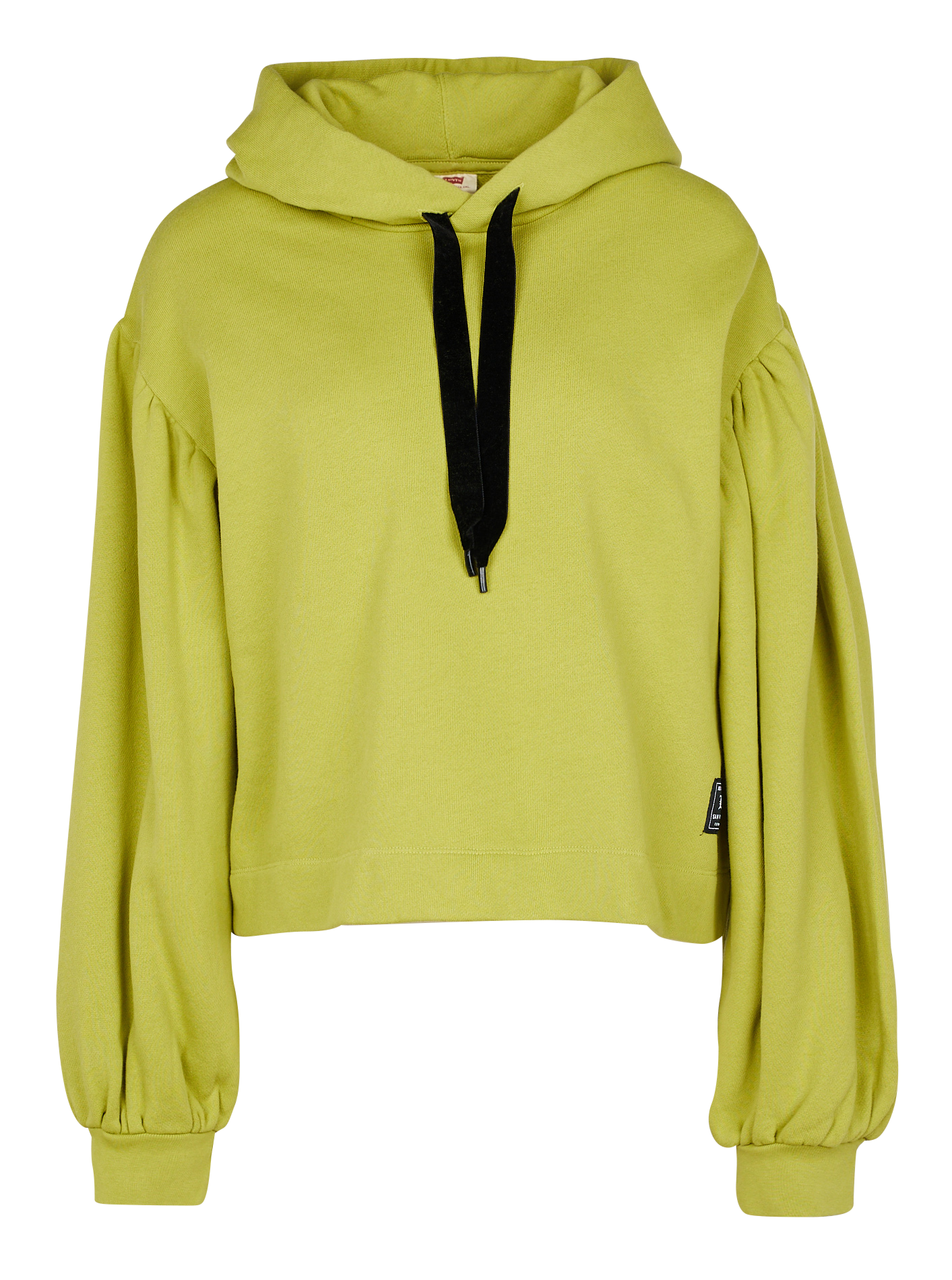 Cotton sweater with balloon sleeves LEVI'S Green