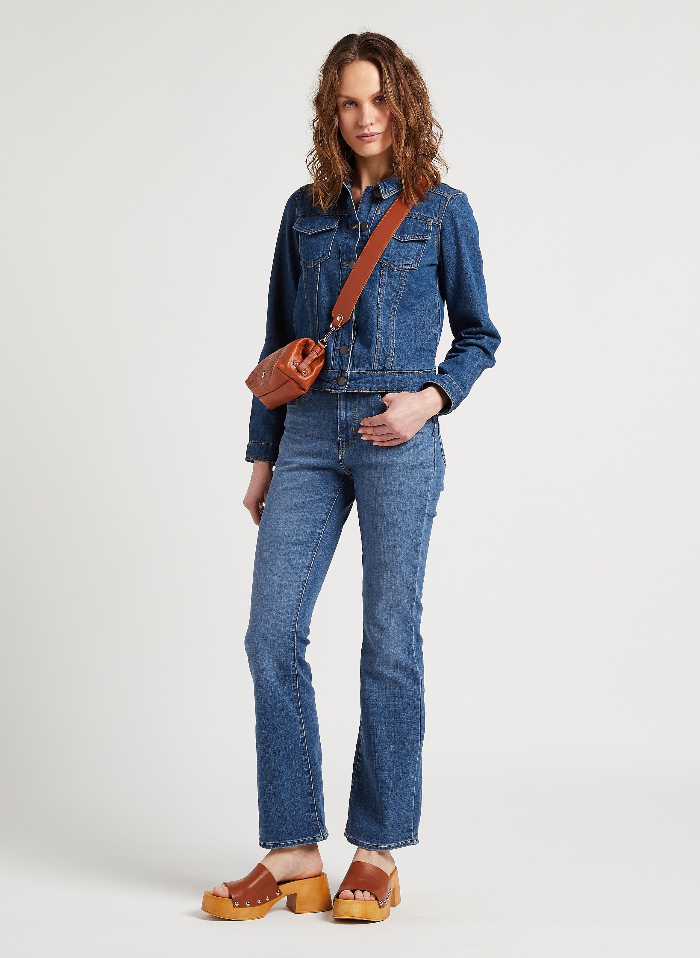 70s jean jacket sales outfit