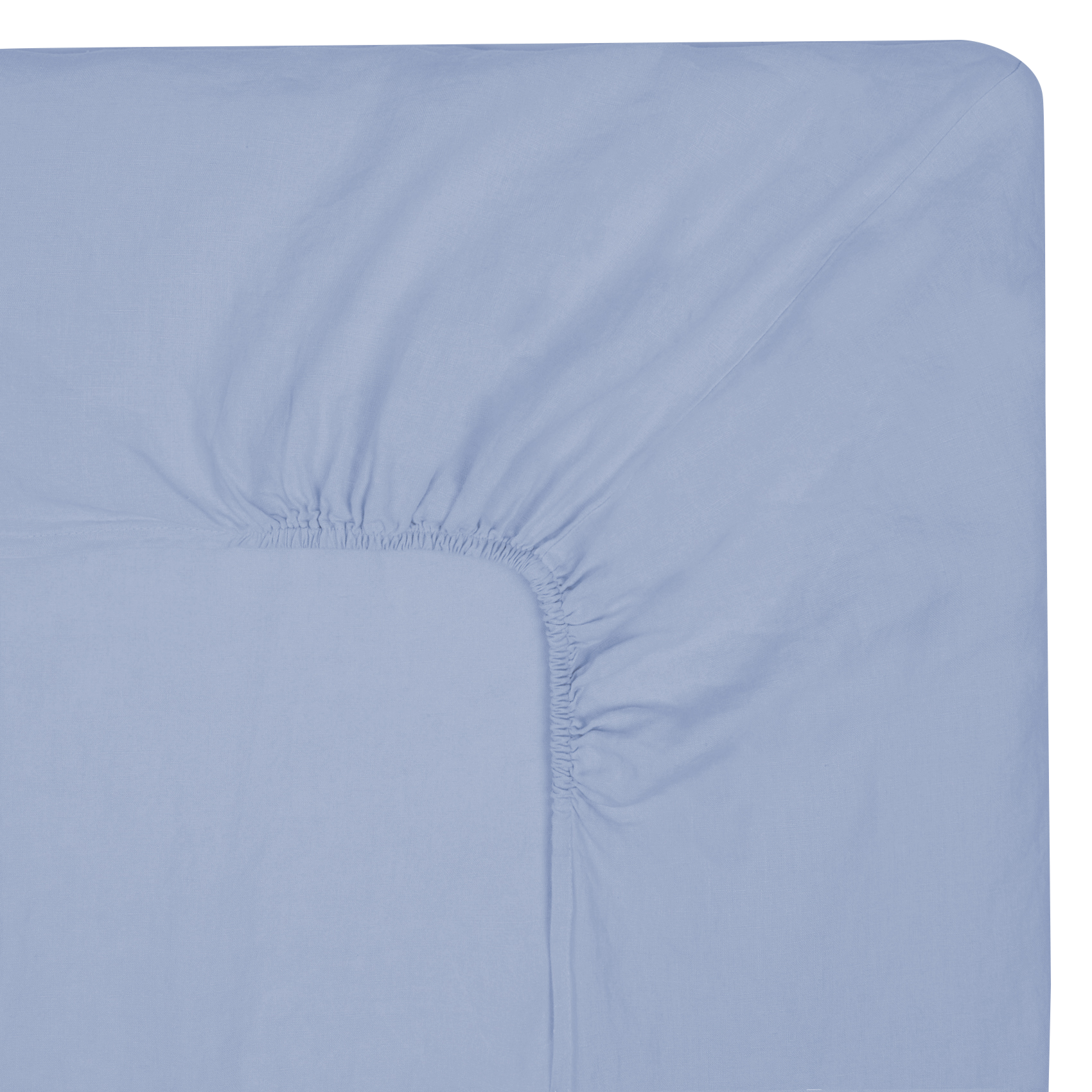 Cotton fitted sheet AU PRINTEMPS PARIS MAISON