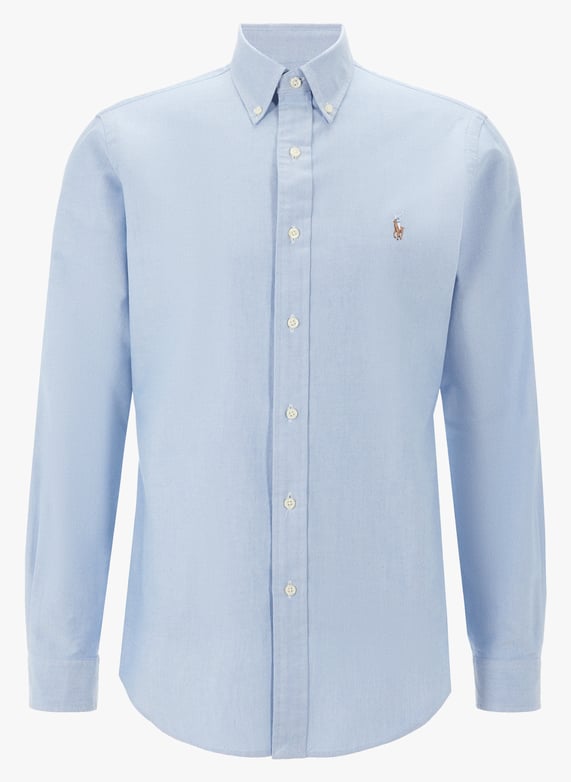 Polo ralph lauren men's slim fit linen shirt sales