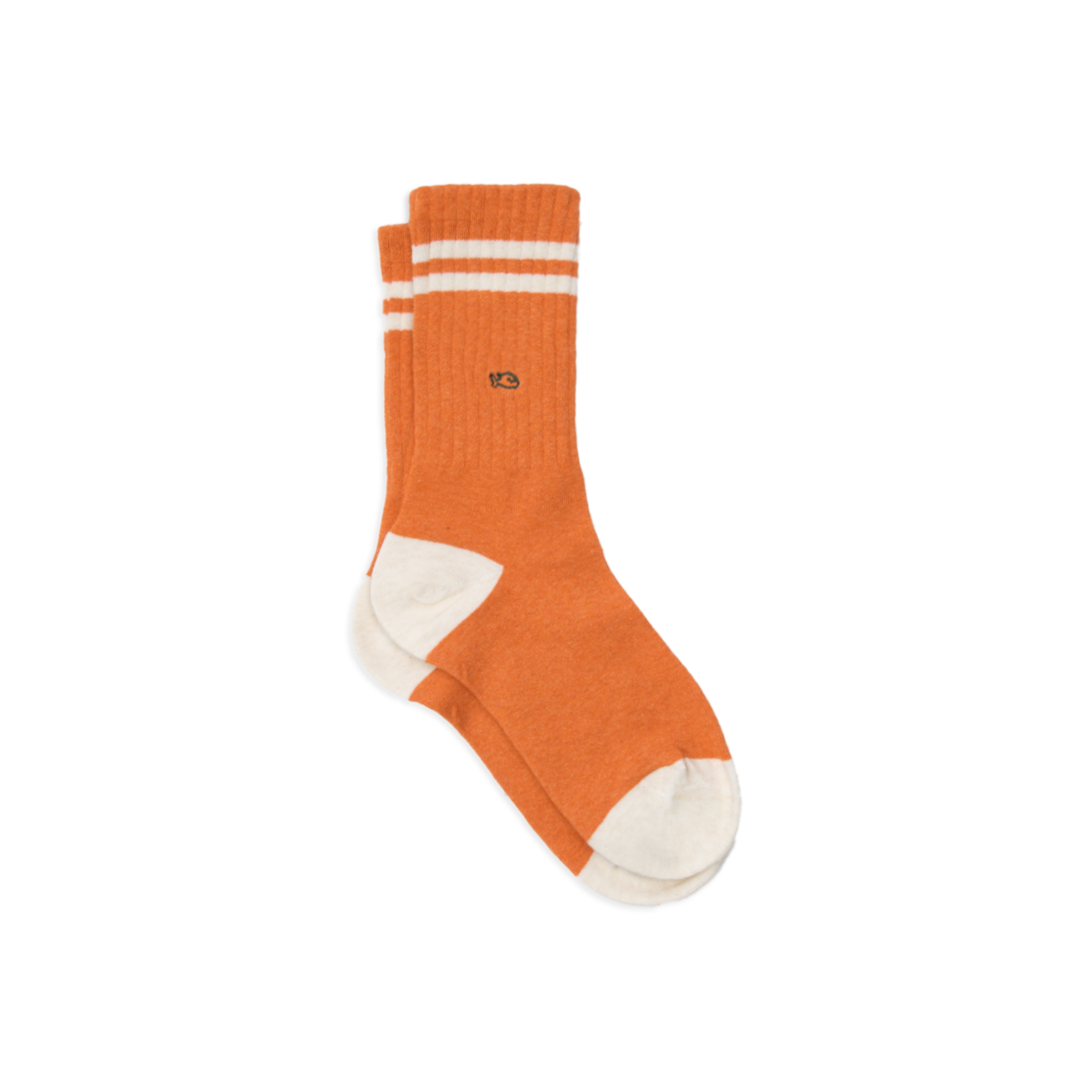 Combed Cotton Retro Socks BILLYBELT Orange