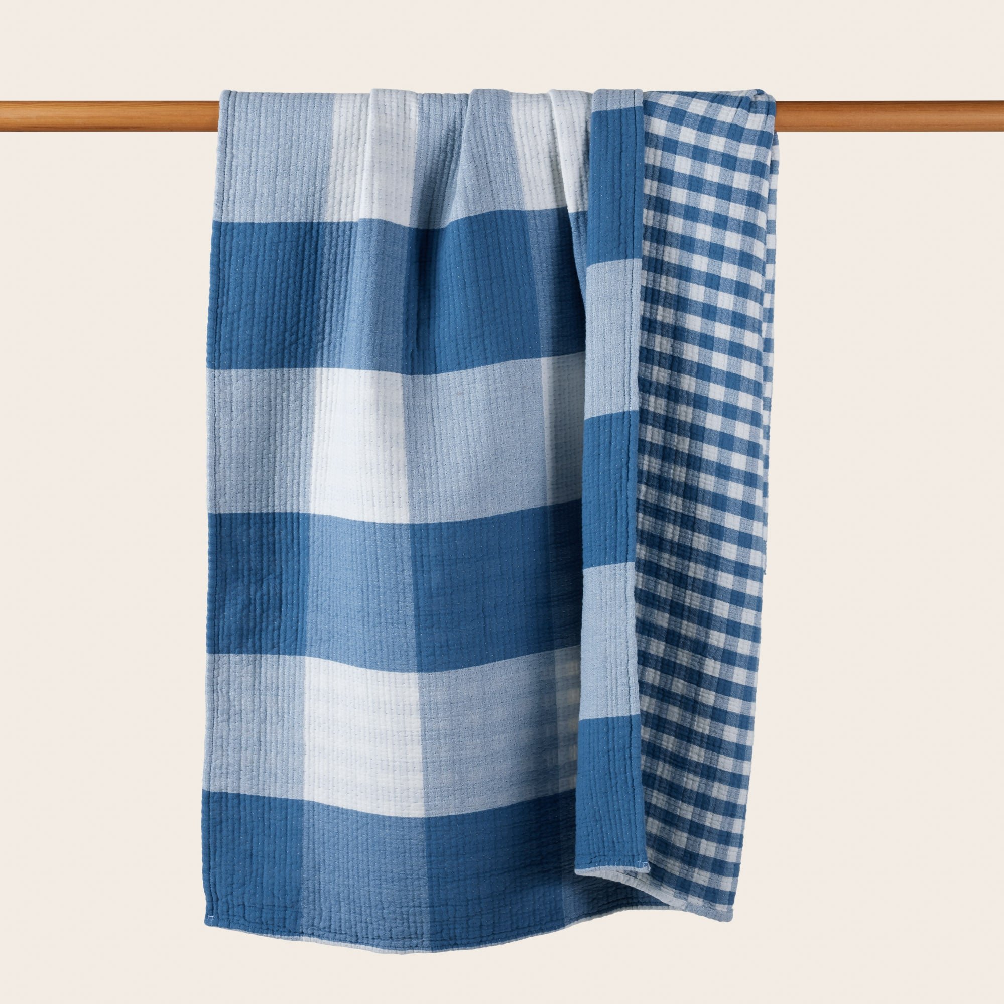Plaid MADURA Bleu