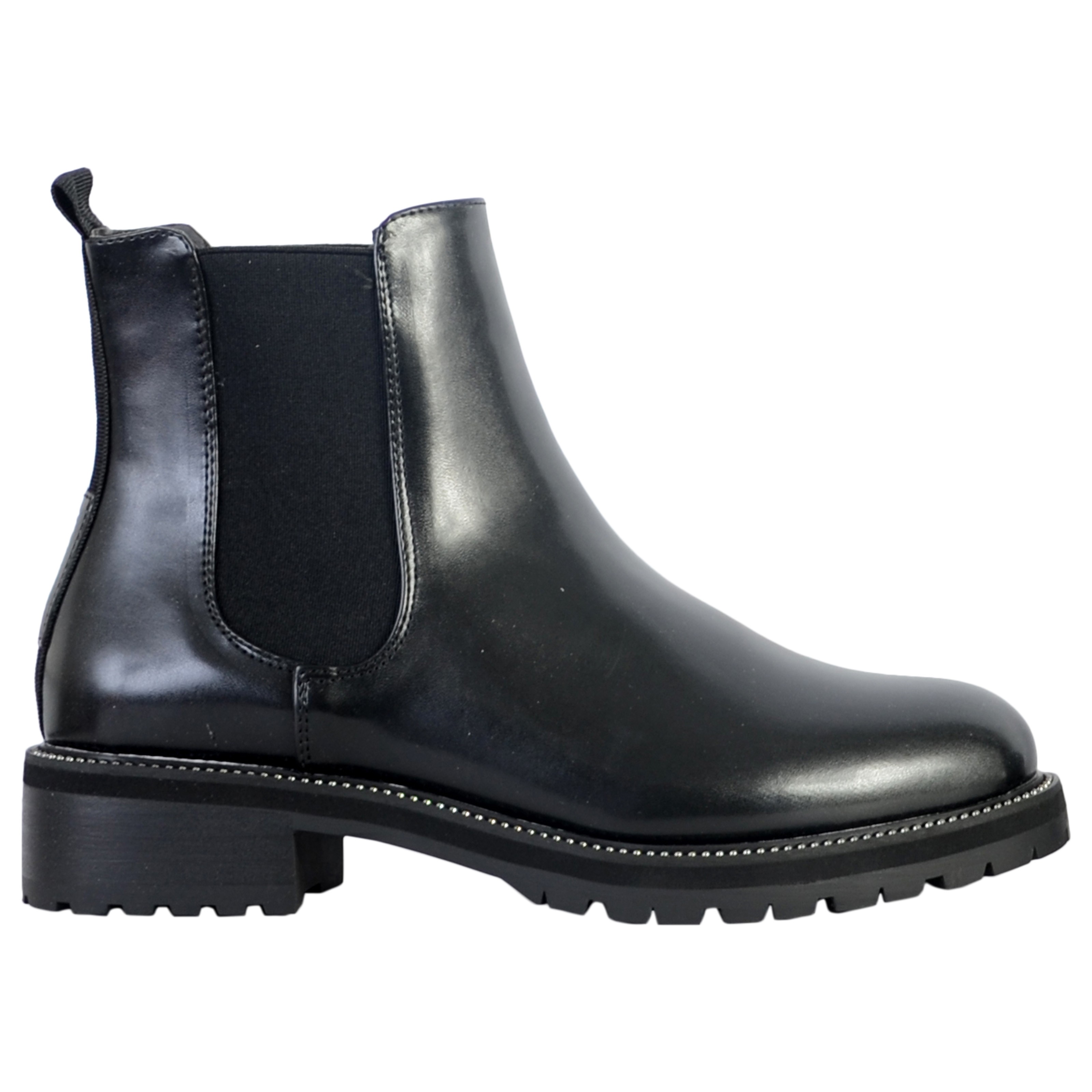 Wide elastic ankle boot REDSKINS Black