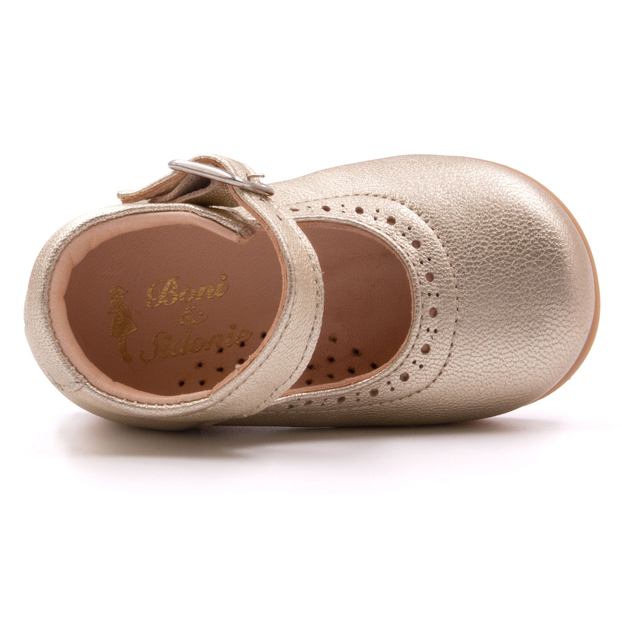 Baby girl first steps shoes Boni & Sidonie Golden