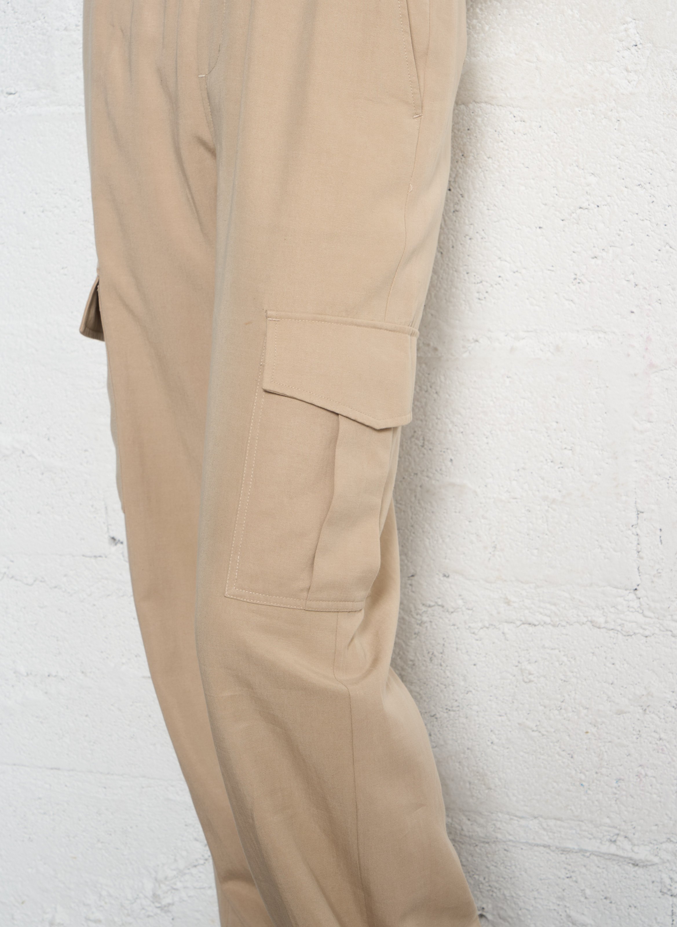 Elasticated-waist trousers  IKKS Beige
