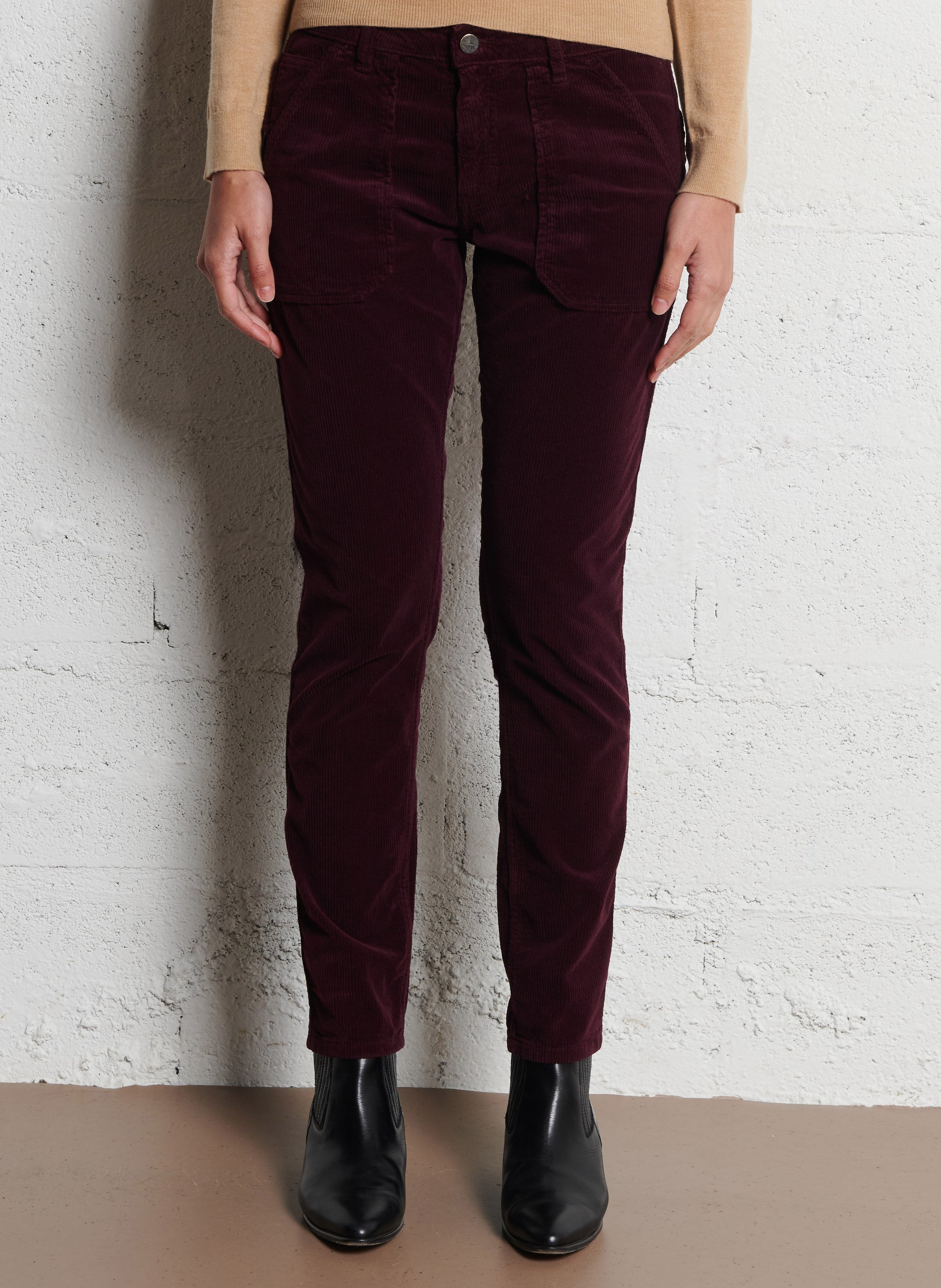 Rechte ribbroek ACQUAVERDE