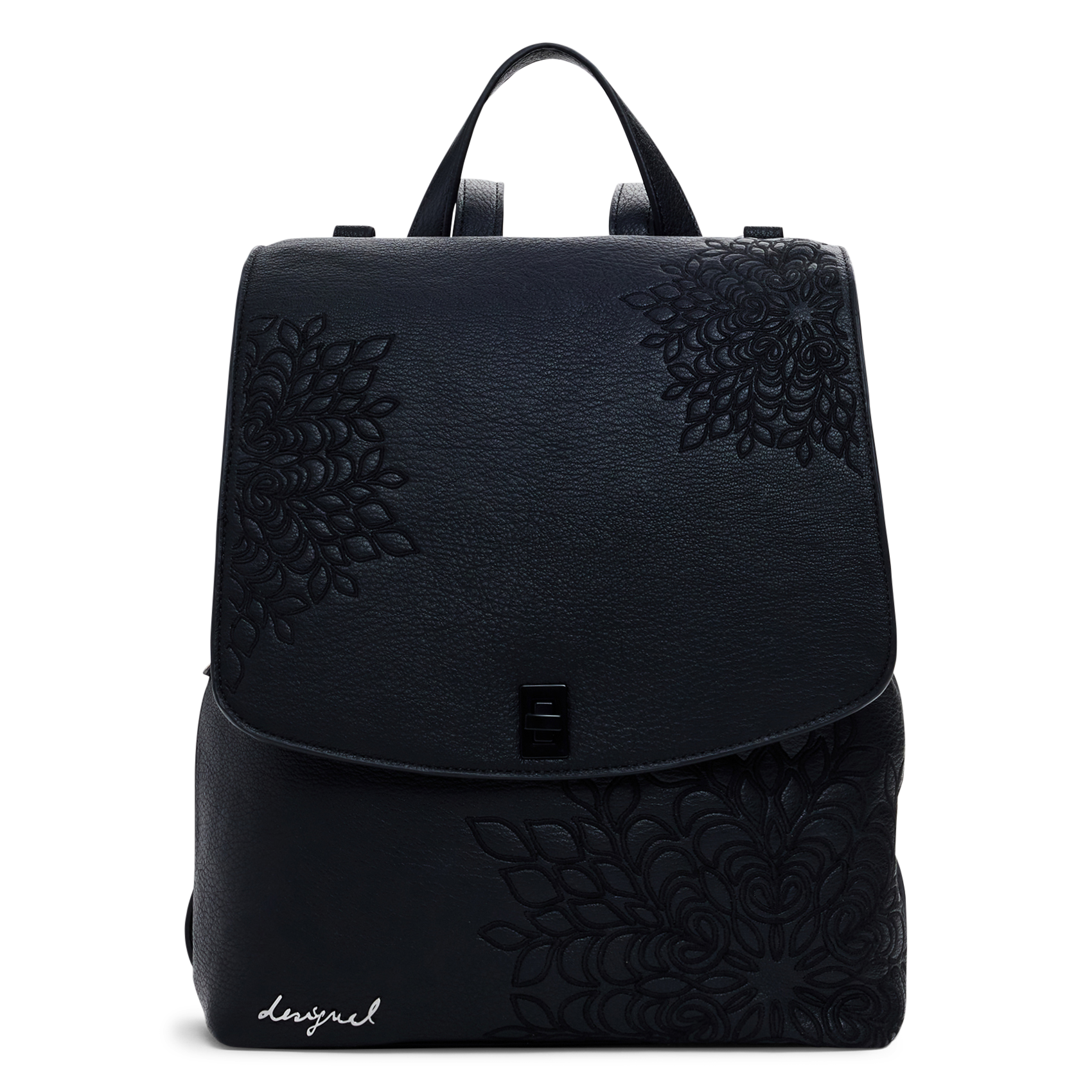 Rucksack mit Gravur DESIGUAL Schwarz