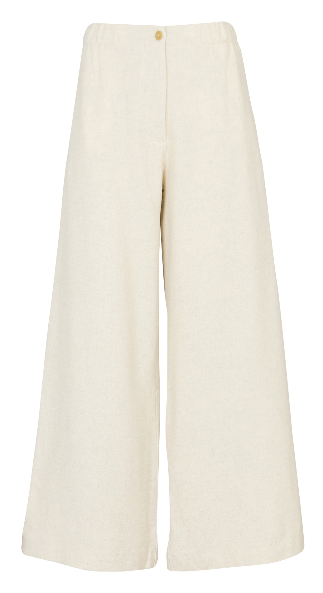 Pantalon large en laine mélangée MASSCOB Argent