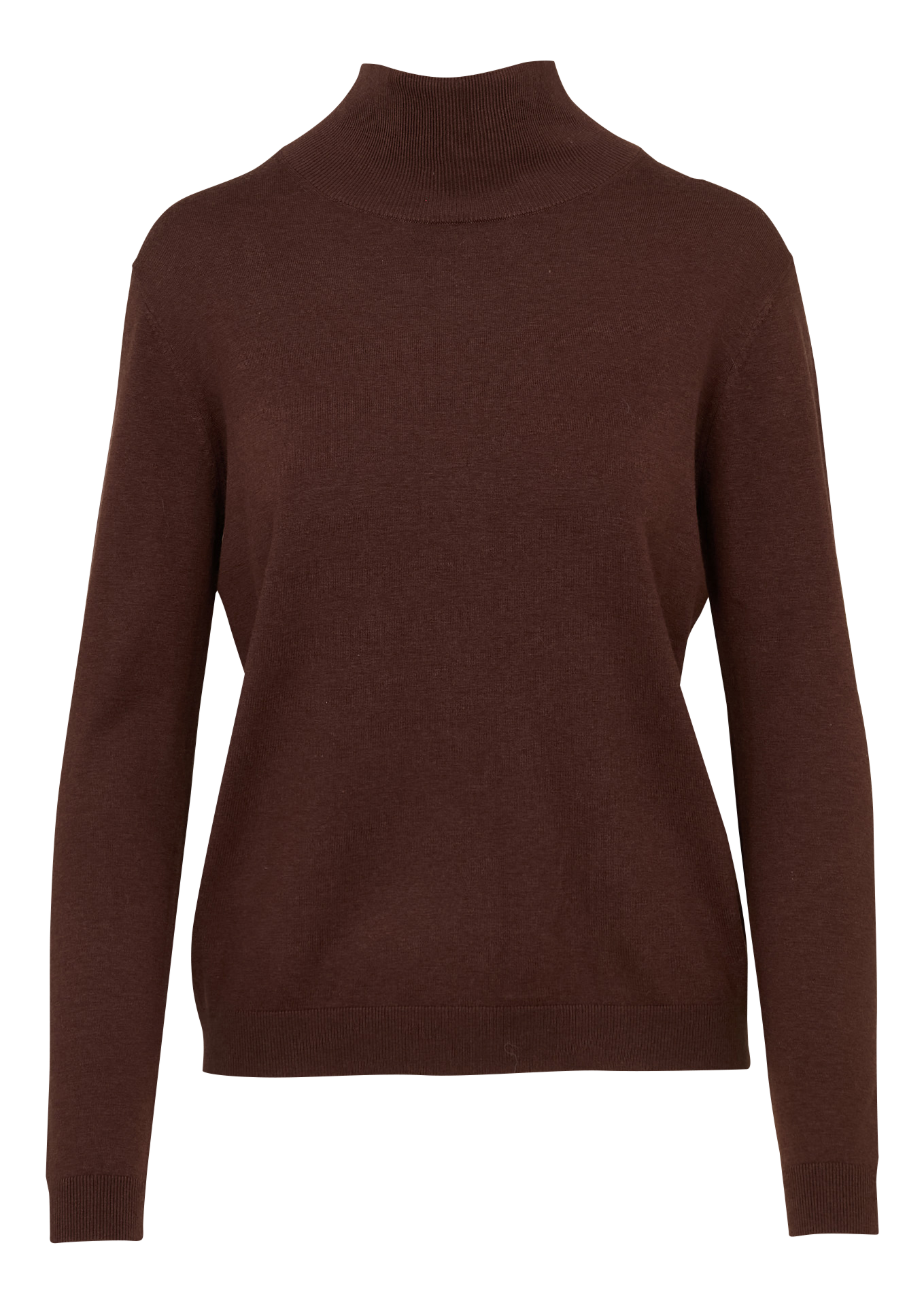 Pull droit col montant MAX MARA WEEK END Marron